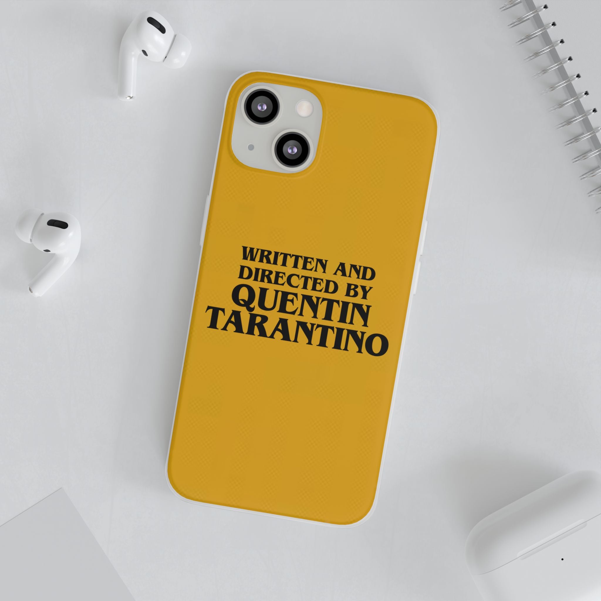 Quentin Tarantino Gold - Phone Case