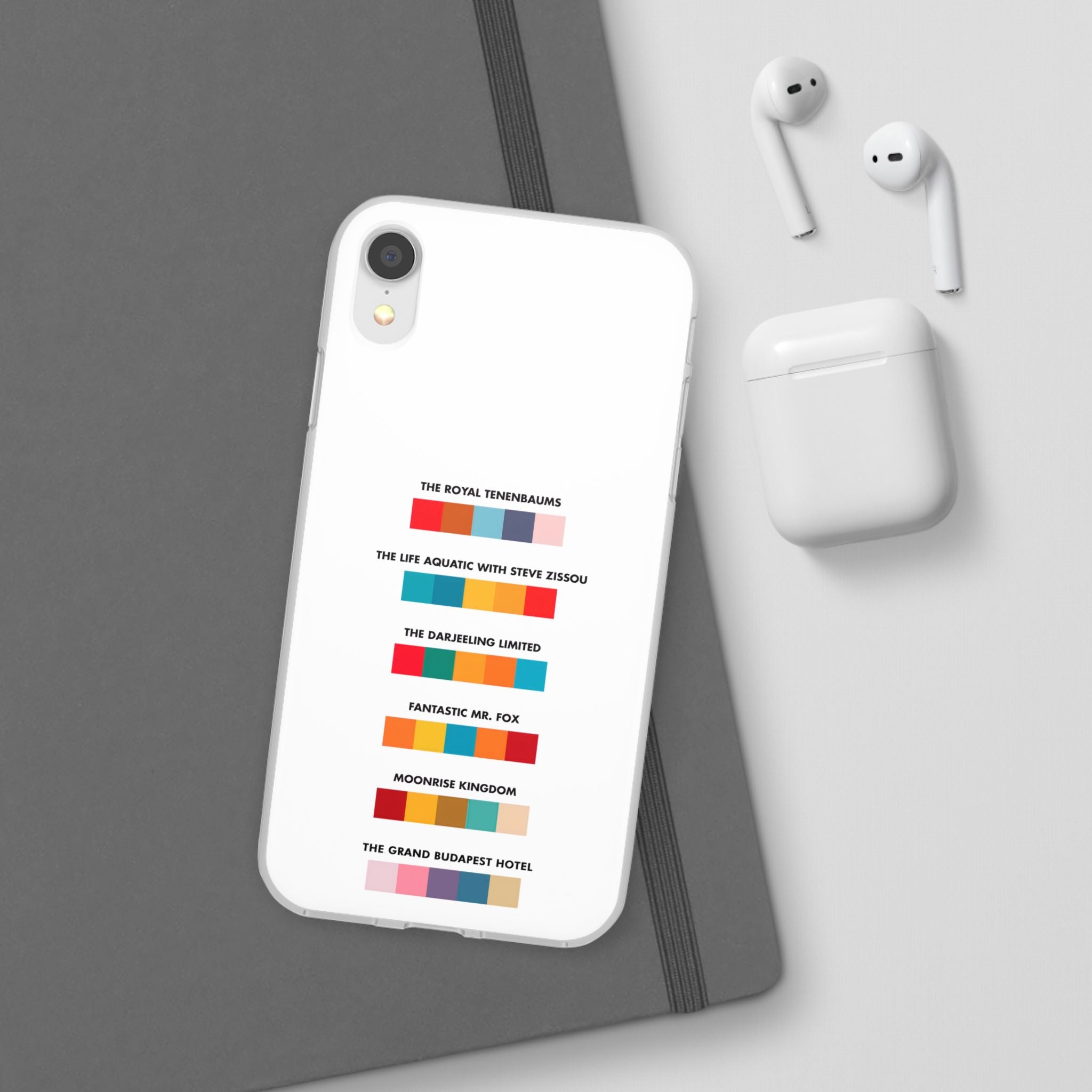 Wes Anderson Colors - Phone Case