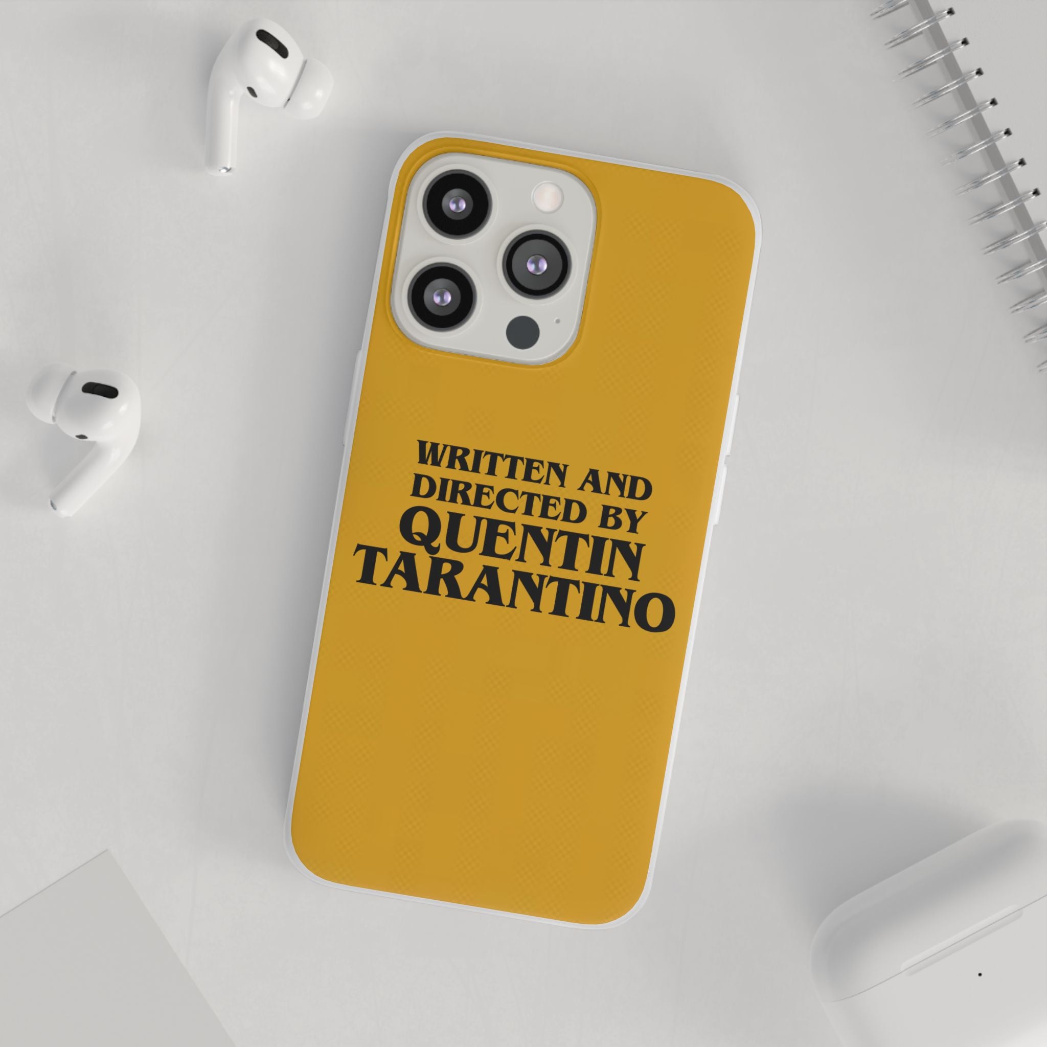 Quentin Tarantino Gold - Phone Case