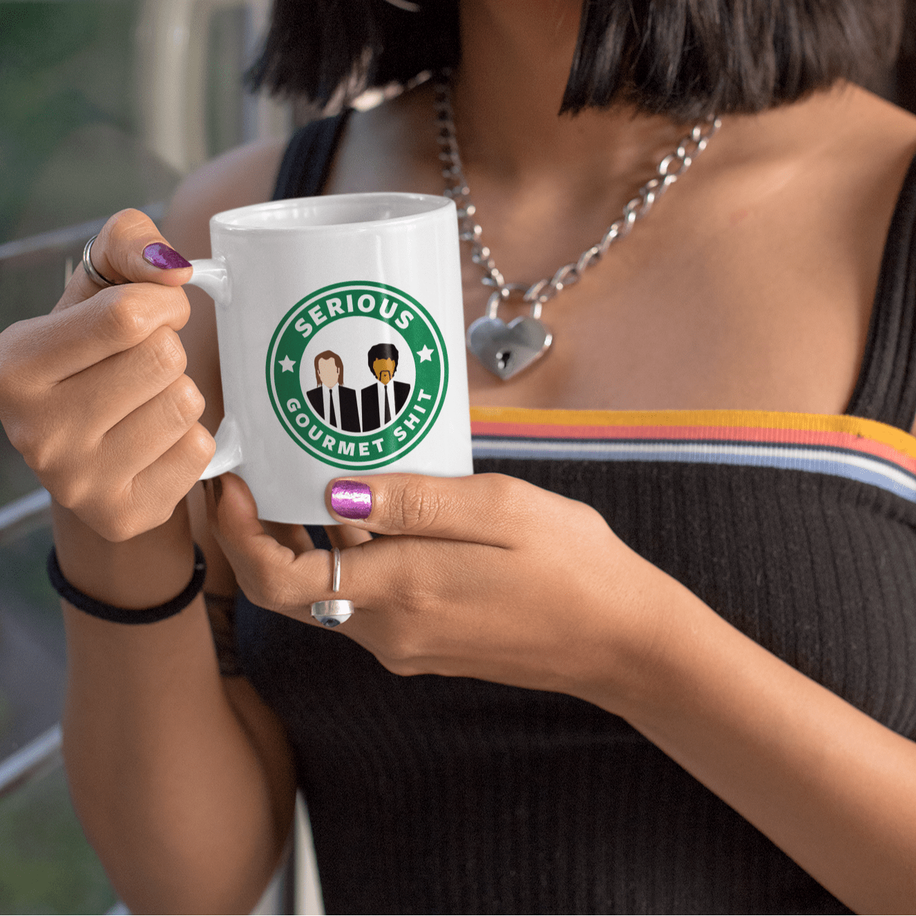 Serious Gourmet Pulp Fiction - Ceramic Mug 11oz - The Films Point