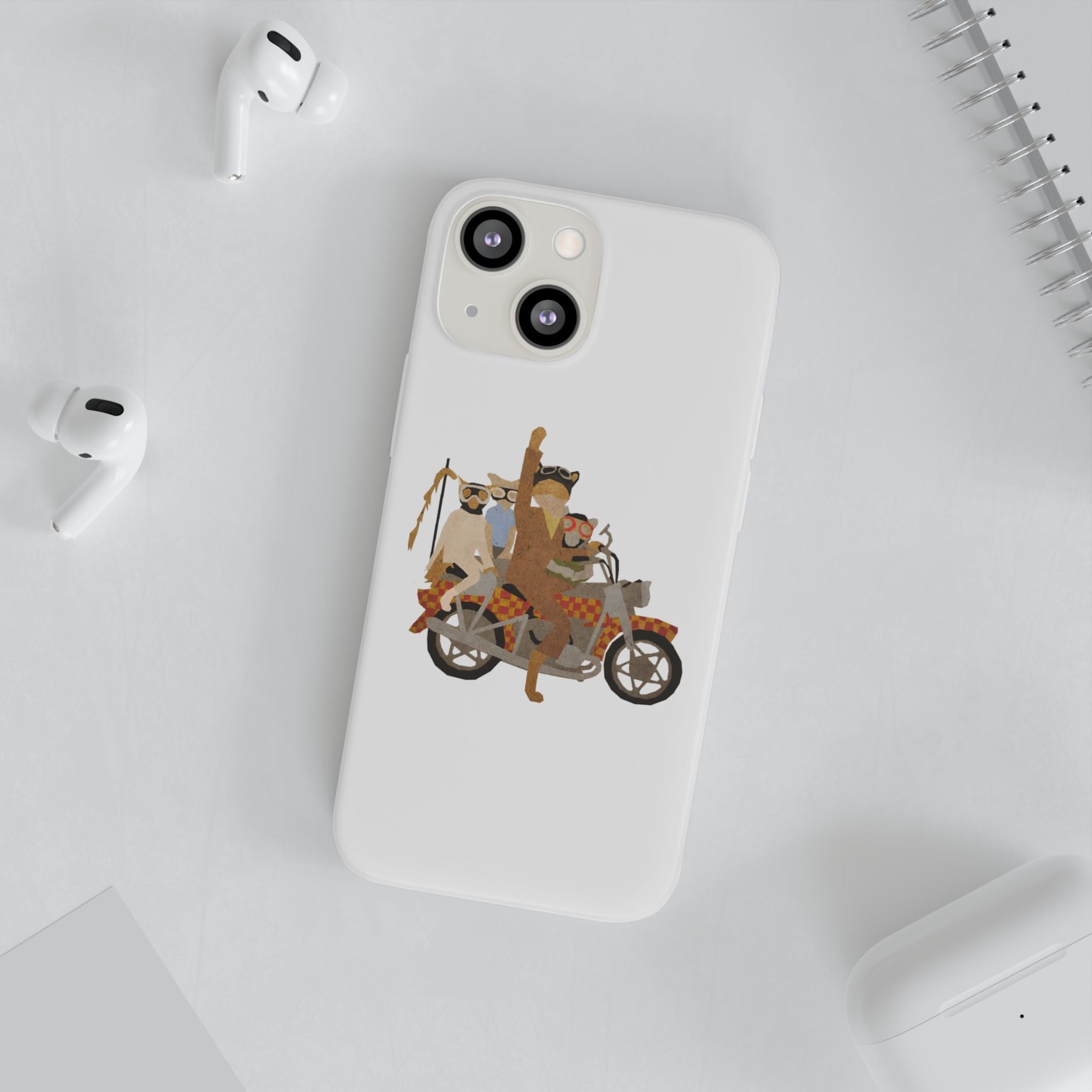 Fantastic Mr. Fox Motorcycle - Phone Case