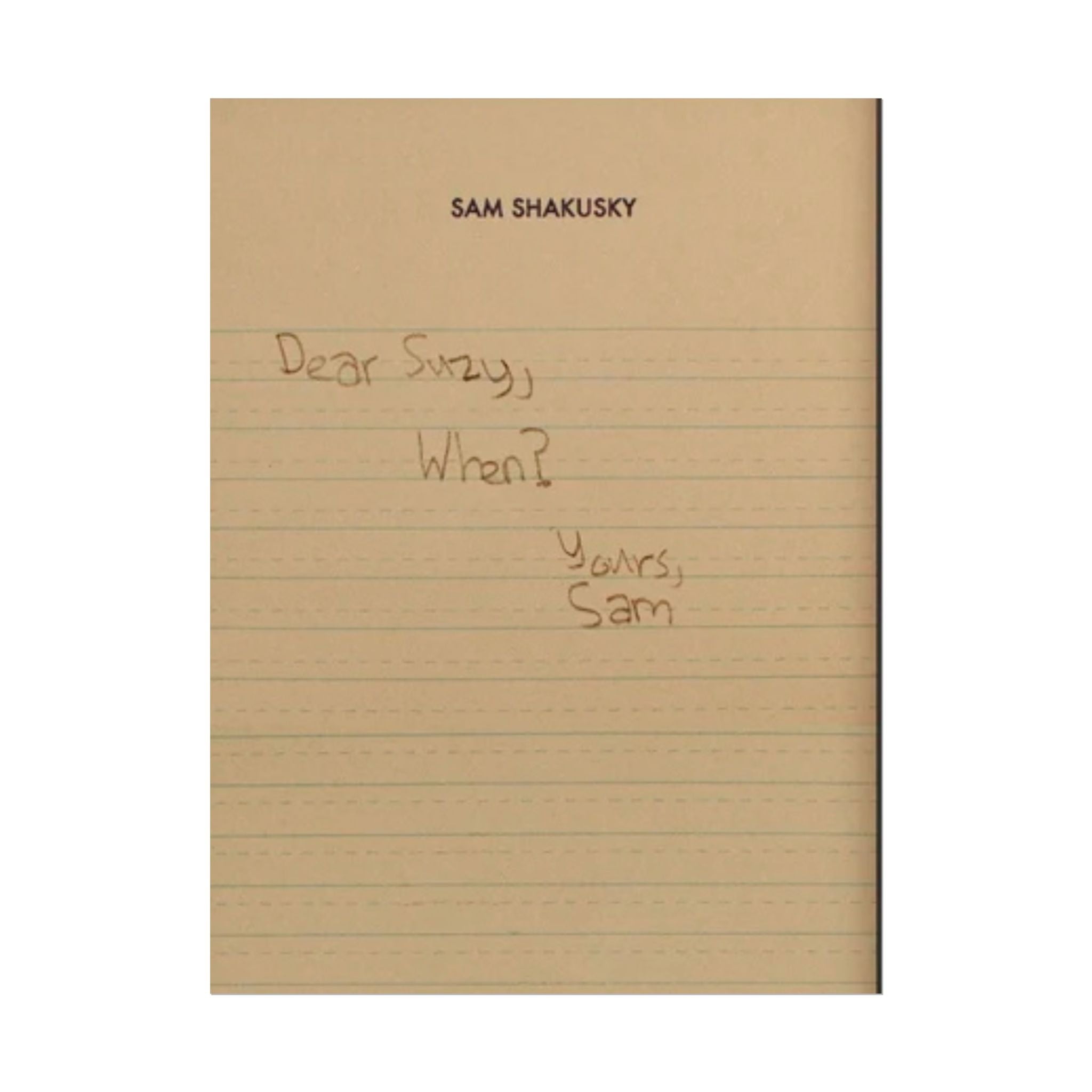 Dear Suzy - Moonrise Kingdom Wes Anderson - Poster - The Films Point