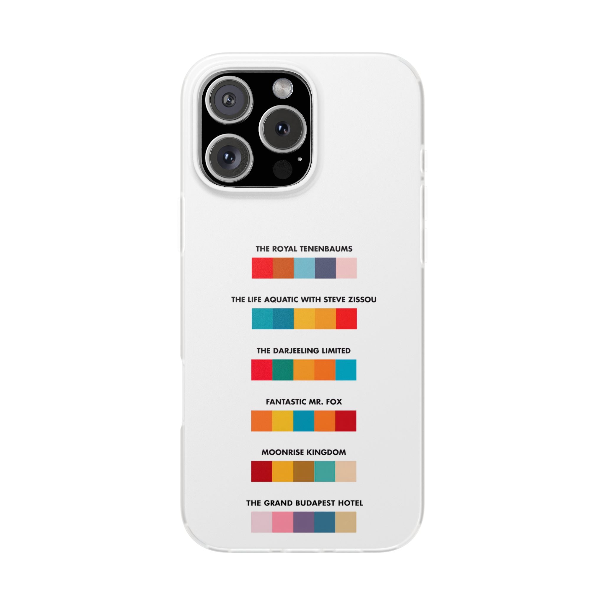 Wes Anderson Colors - Phone Case