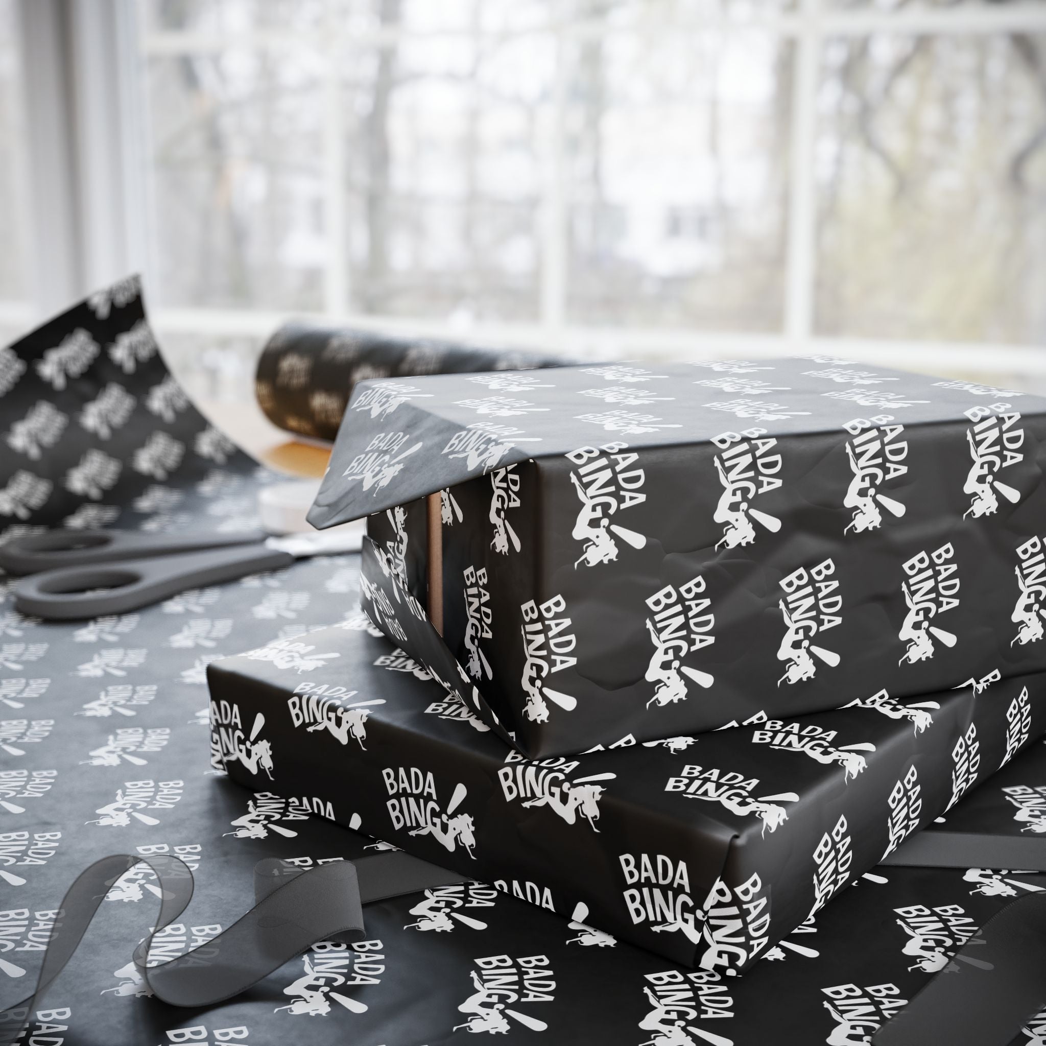 Bada bing! - Wrapping Paper - The Films Point