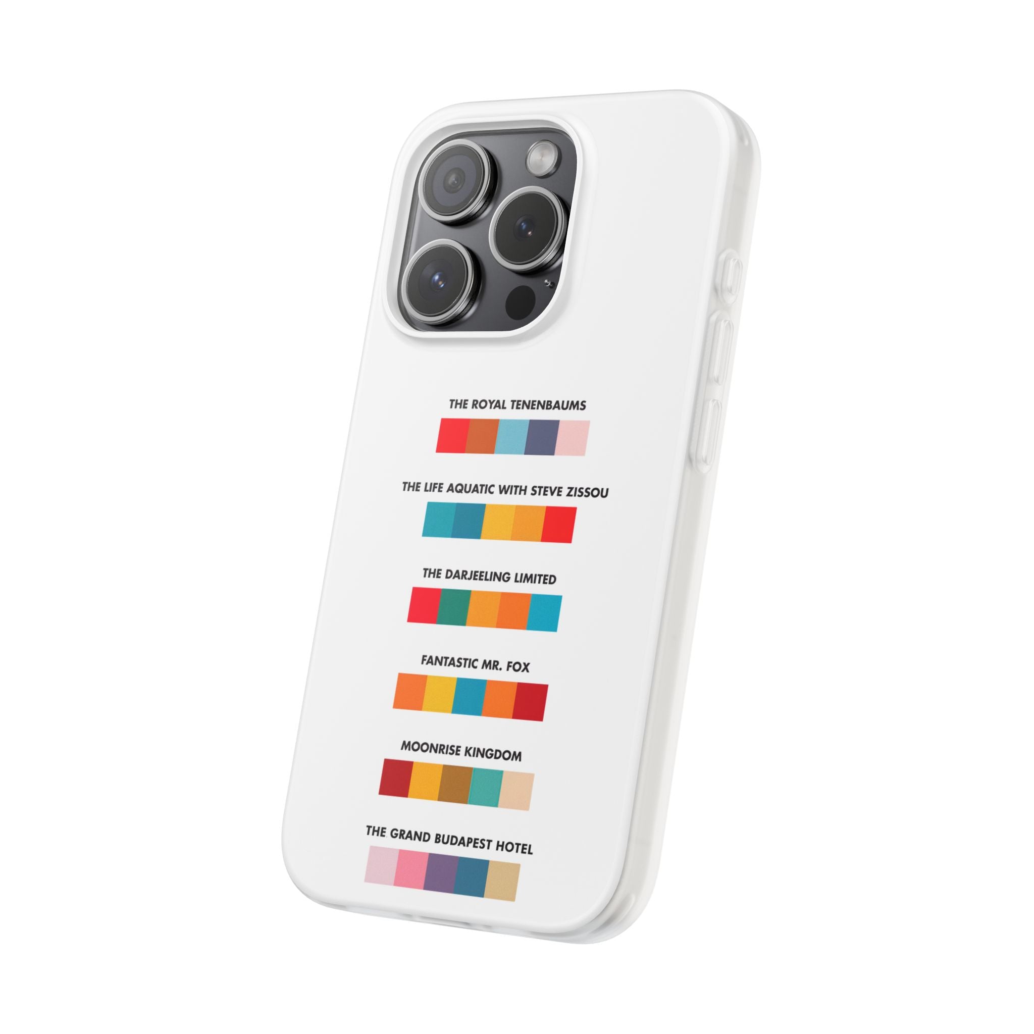 Wes Anderson Colors - Phone Case