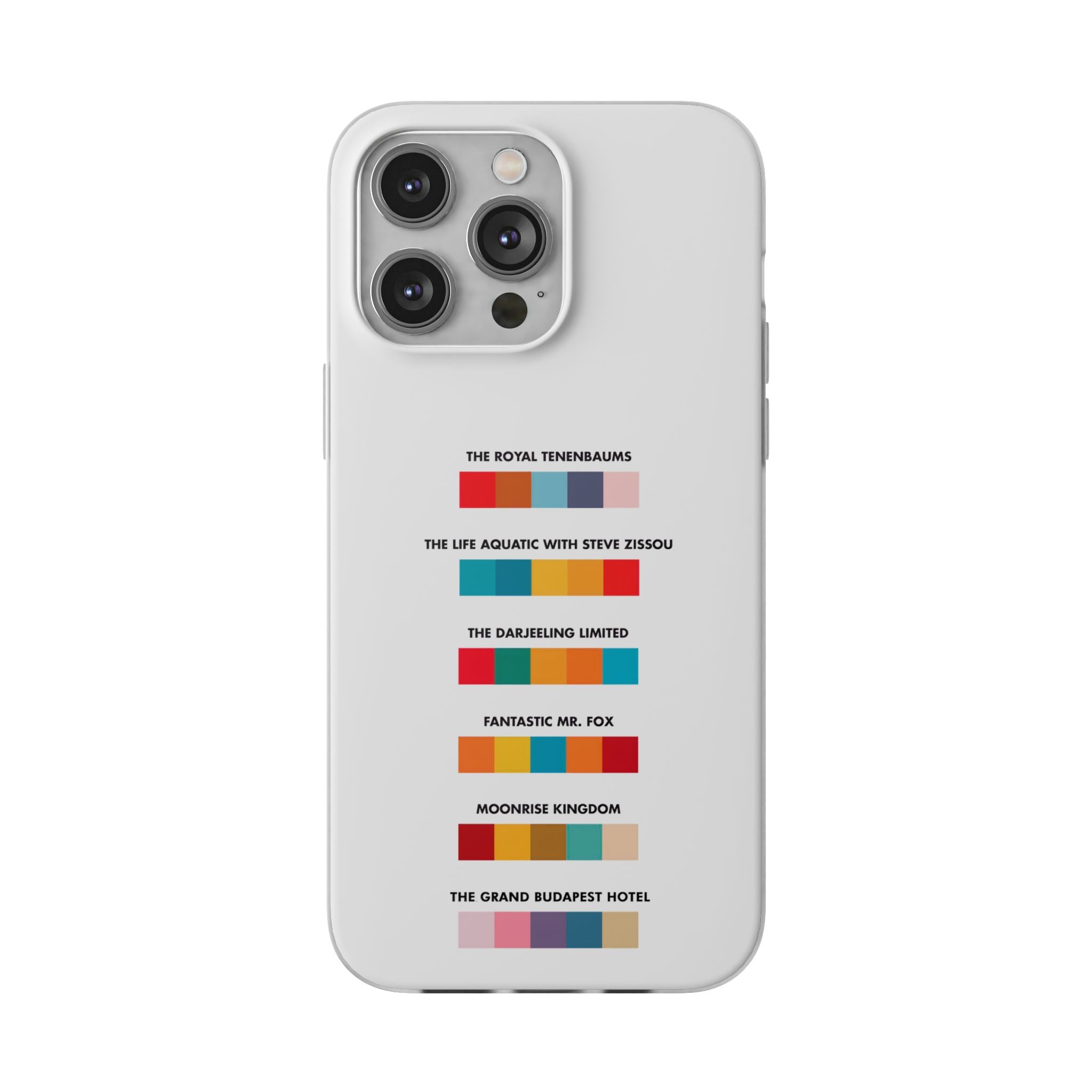 Wes Anderson Colors - Phone Case