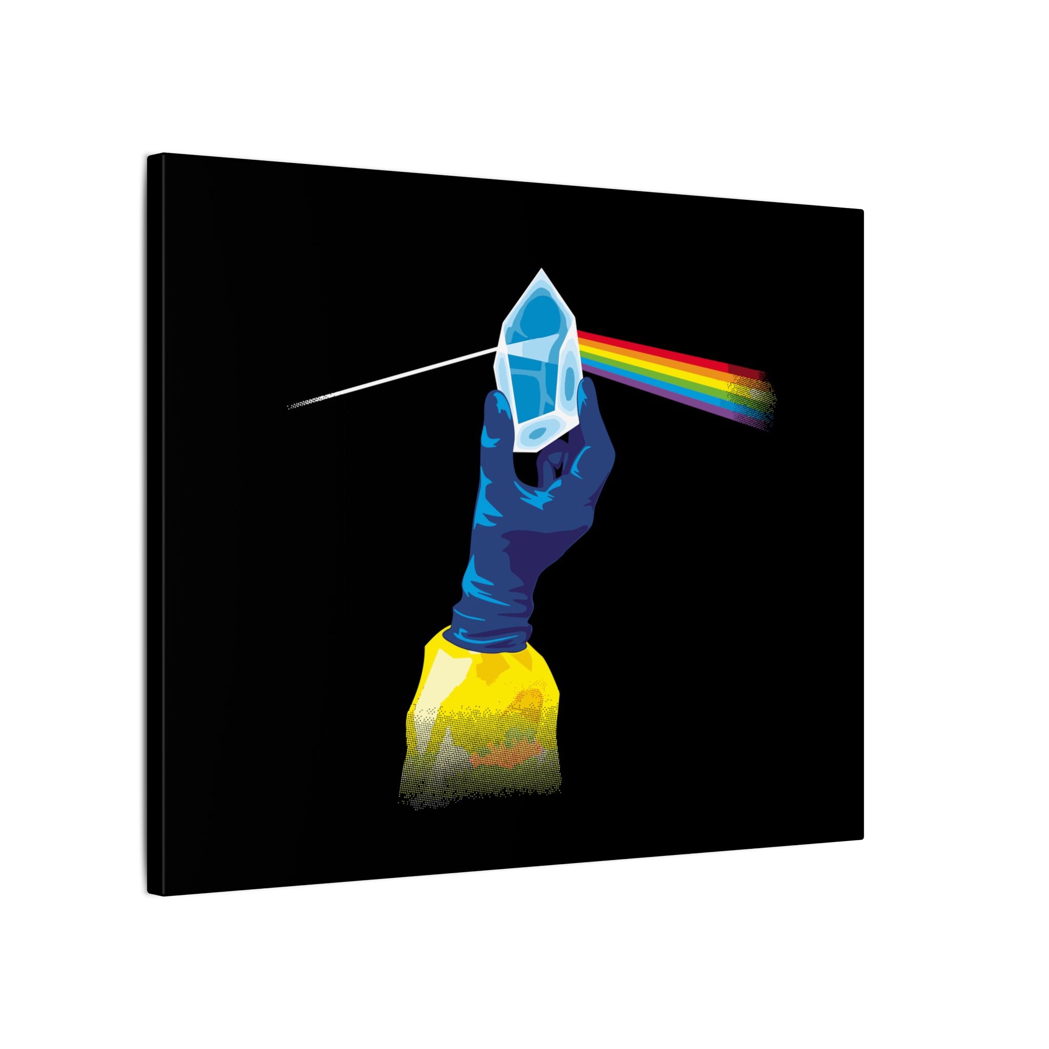 The dark side of meth -Matte Canvas