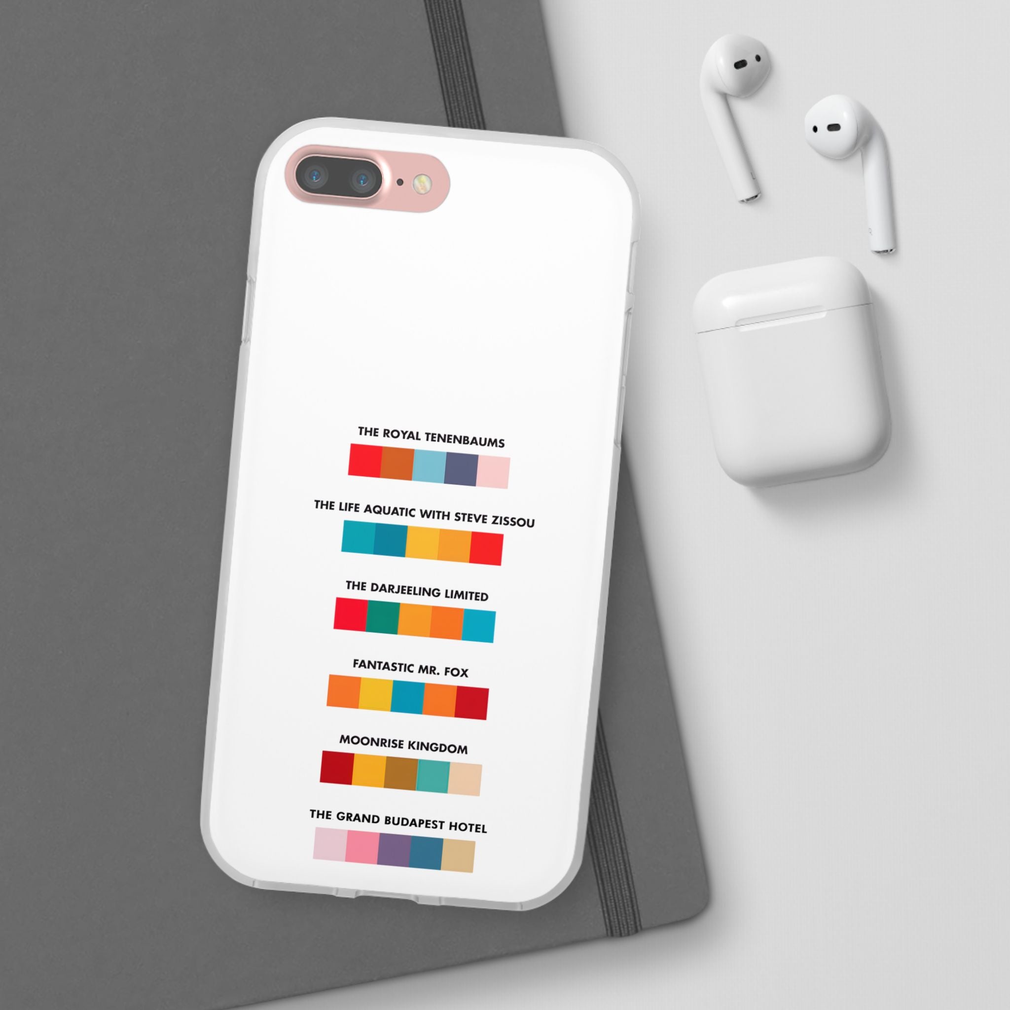 Wes Anderson Colors - Phone Case