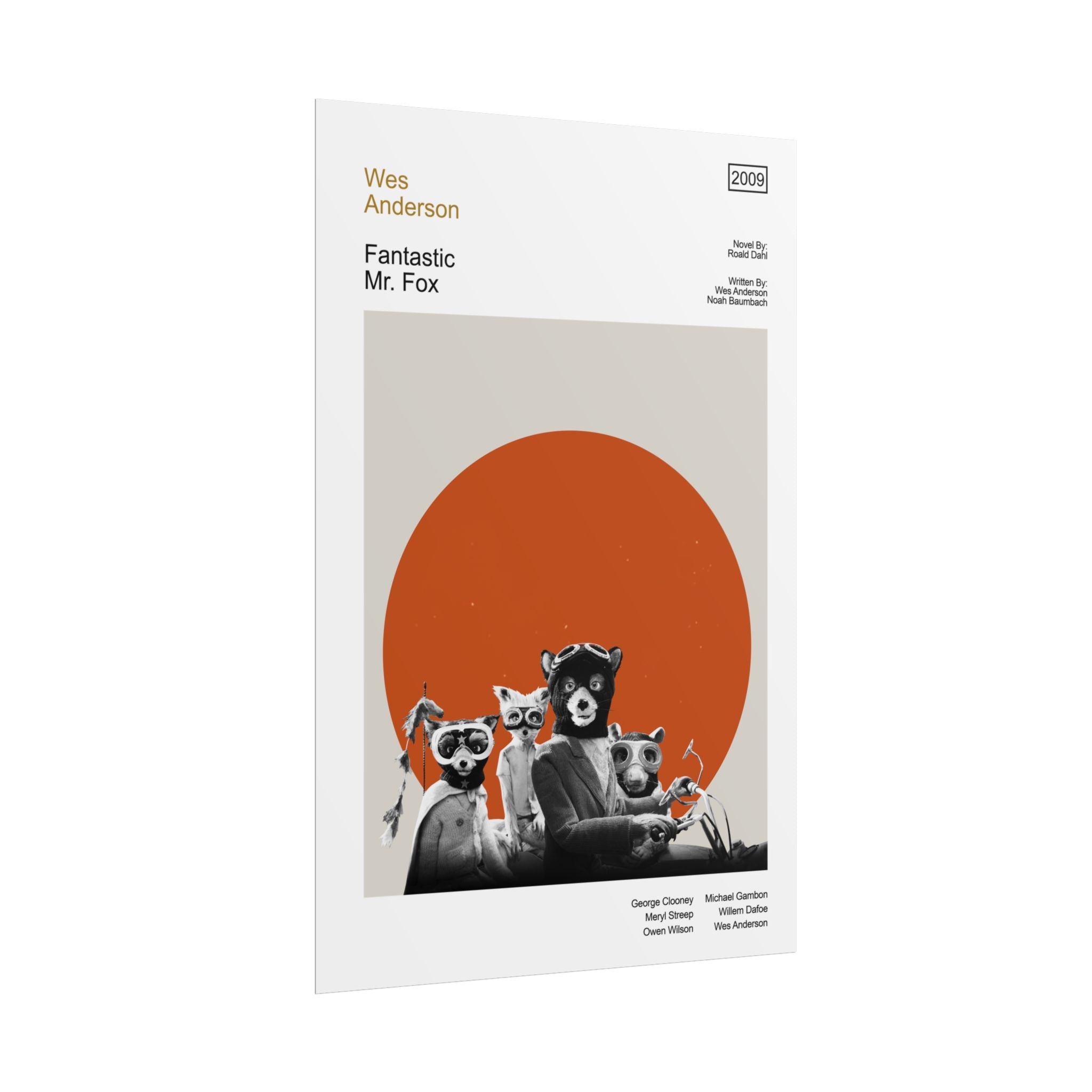 Fantastic Mr Fox - Poster - The Films Point