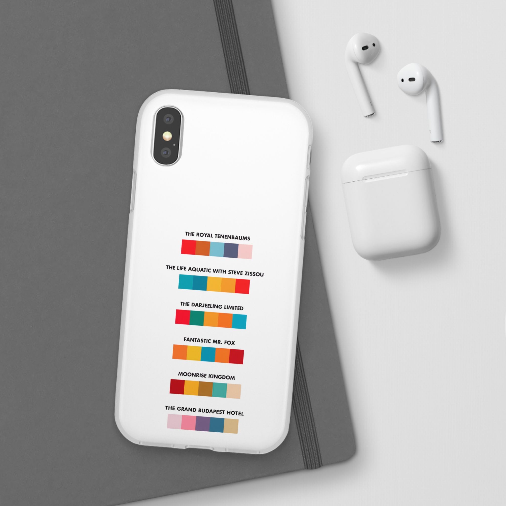 Wes Anderson Colors - Phone Case