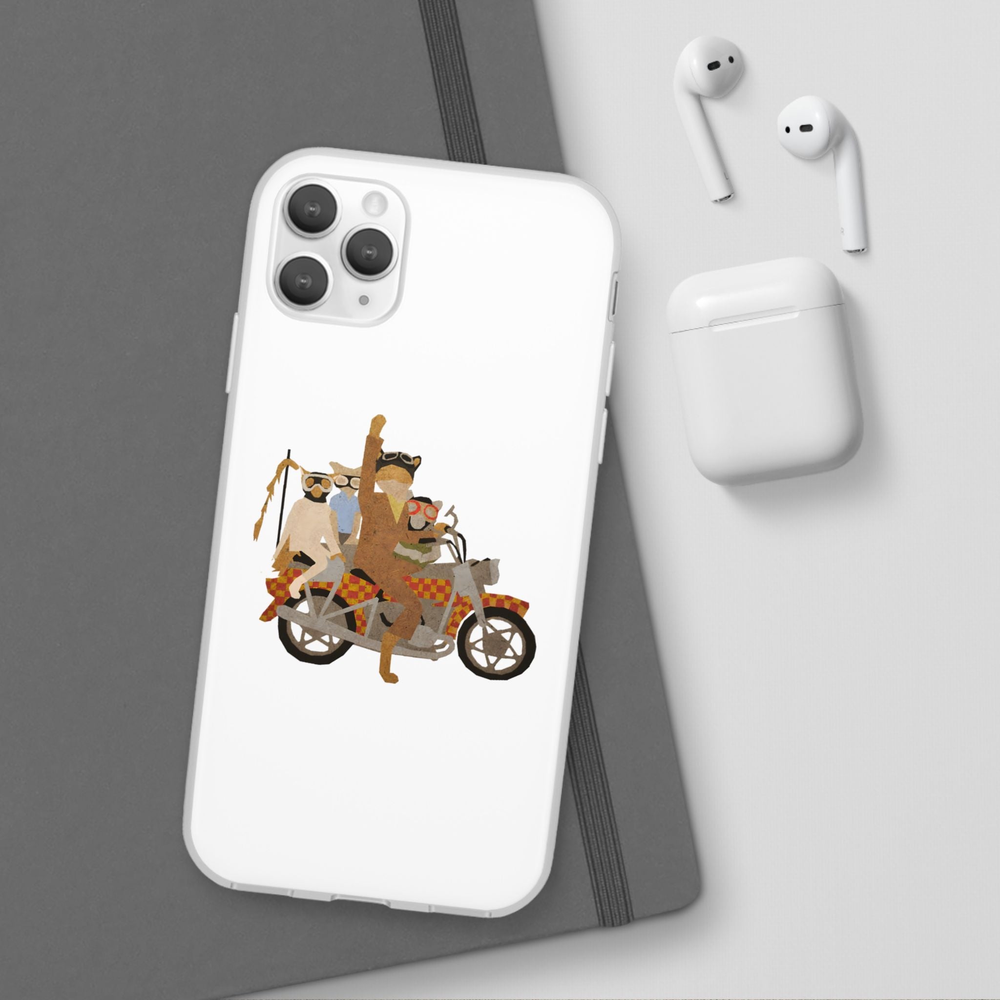 Fantastic Mr. Fox Motorcycle - Phone Case