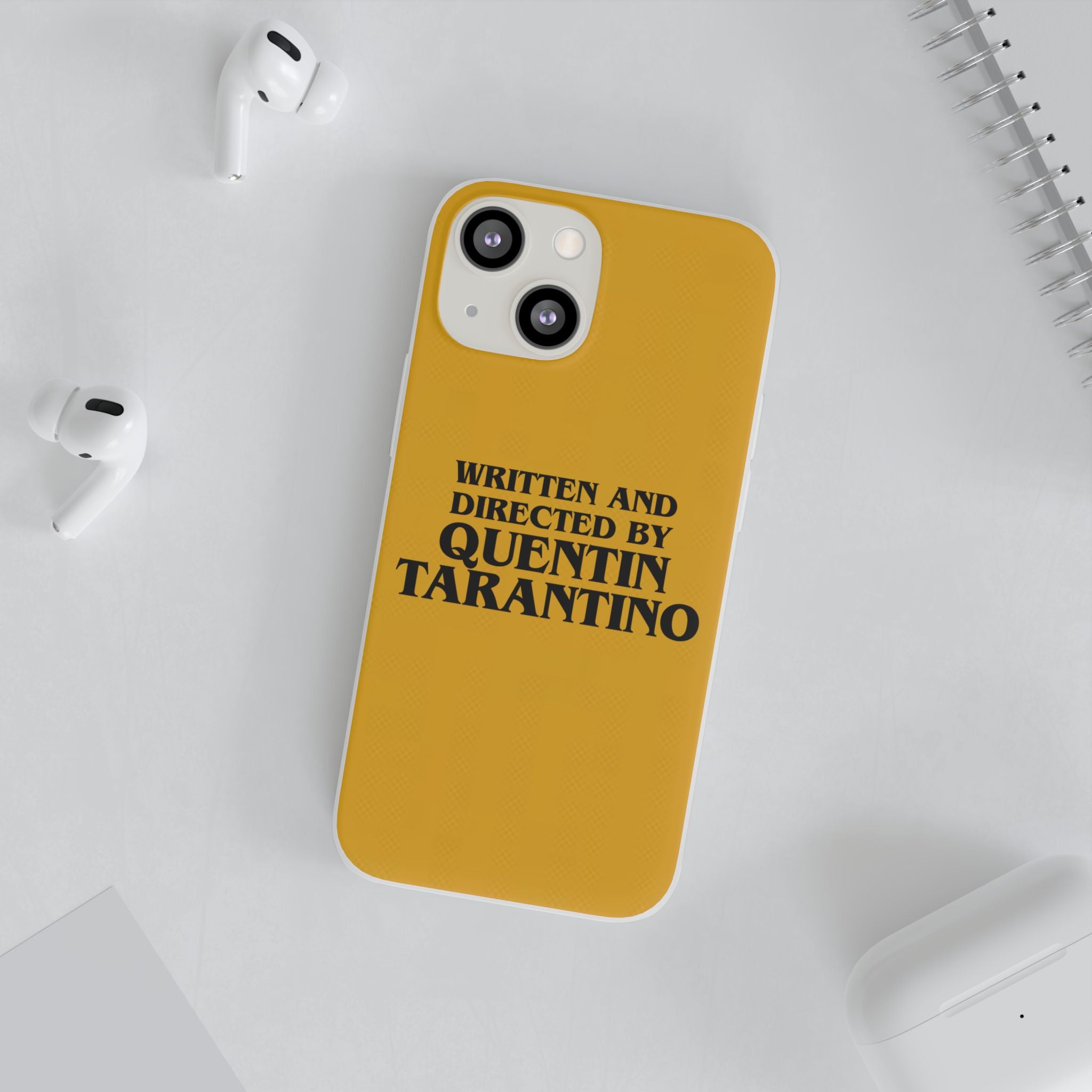 Quentin Tarantino Gold - Phone Case