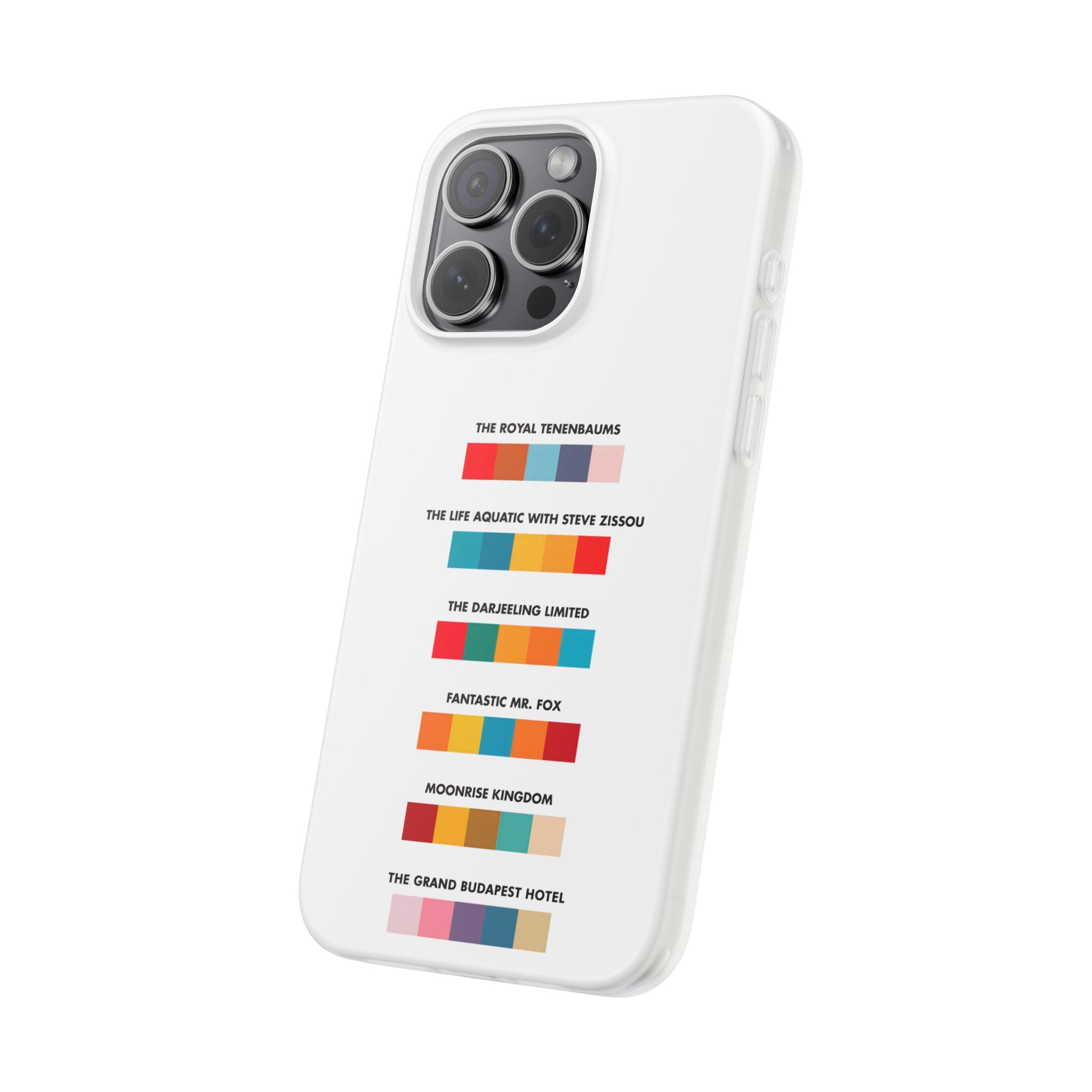 Wes Anderson Colors - Phone Case