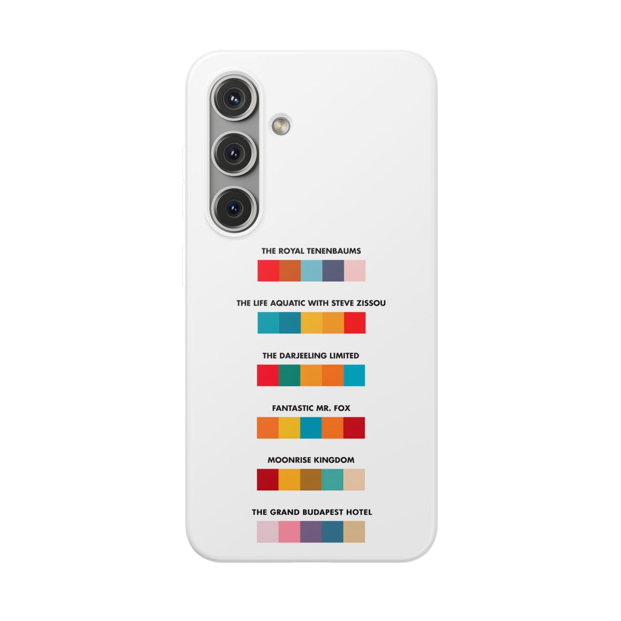 Wes Anderson Colors - Phone Case