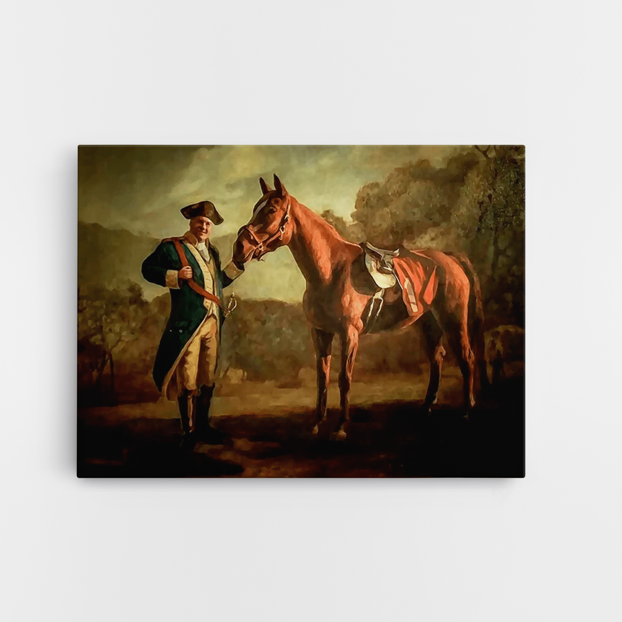 Sopranos Pie O My Horse - Canvas Art - The Films Point
