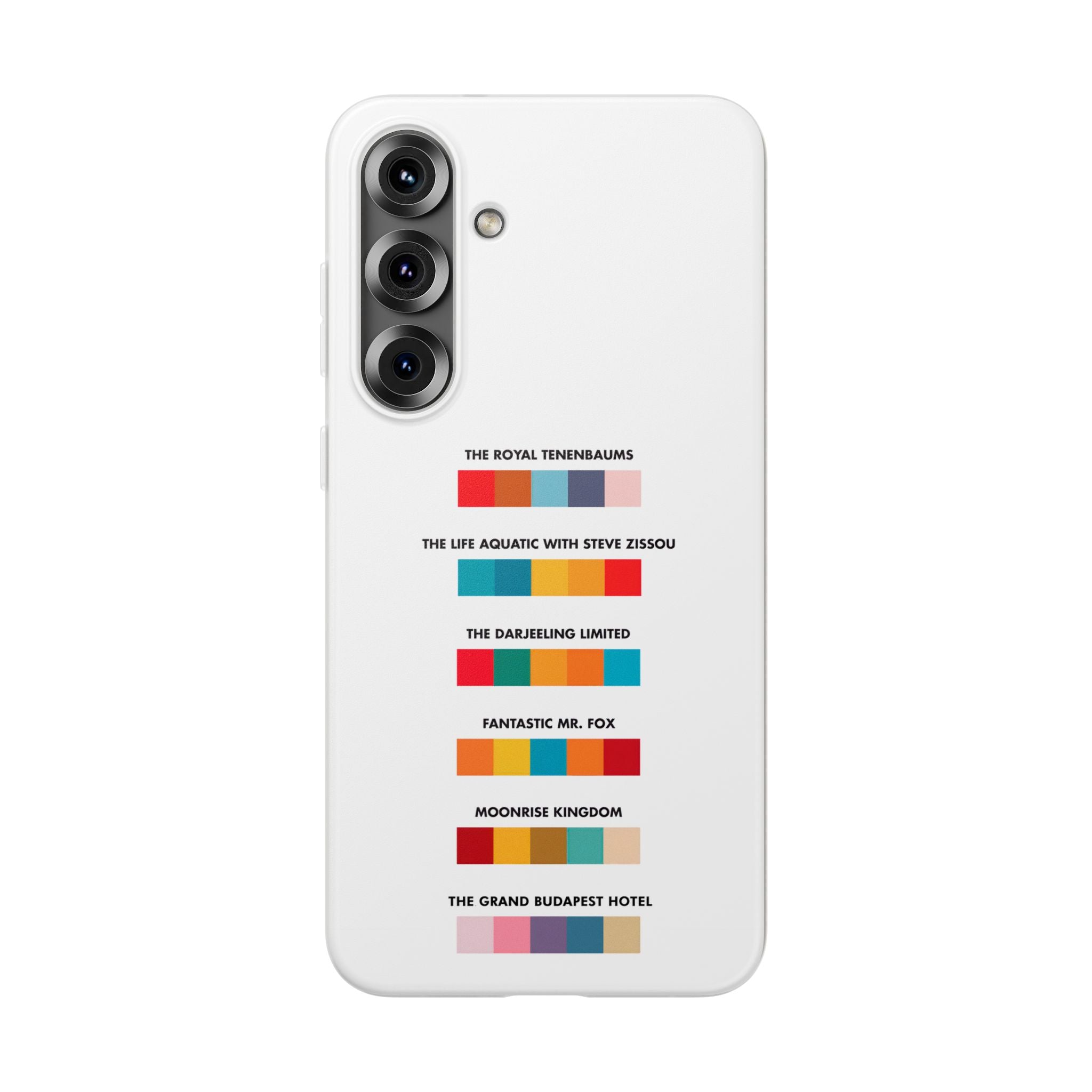 Wes Anderson Colors - Phone Case