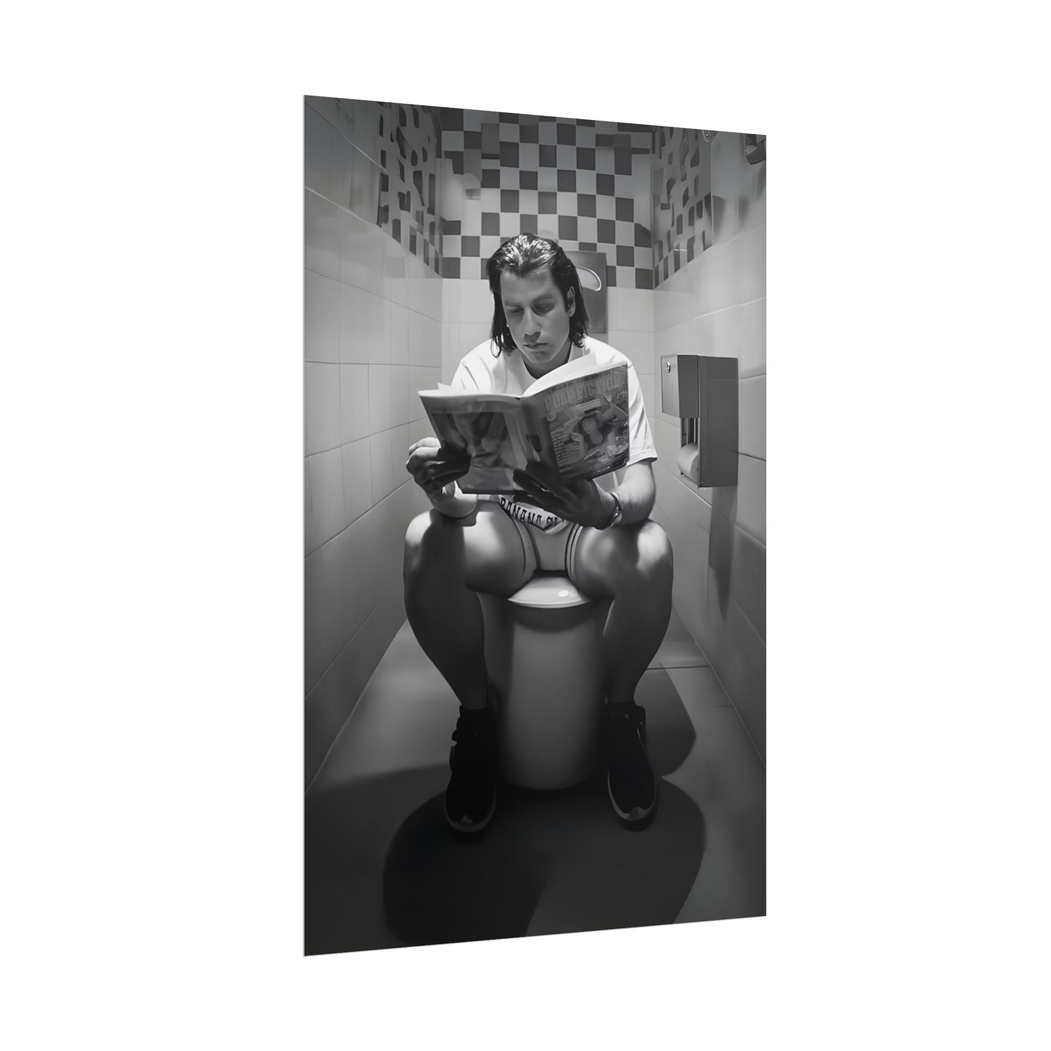 Vincent Vega Pulp Fiction - Poster - The Films Point