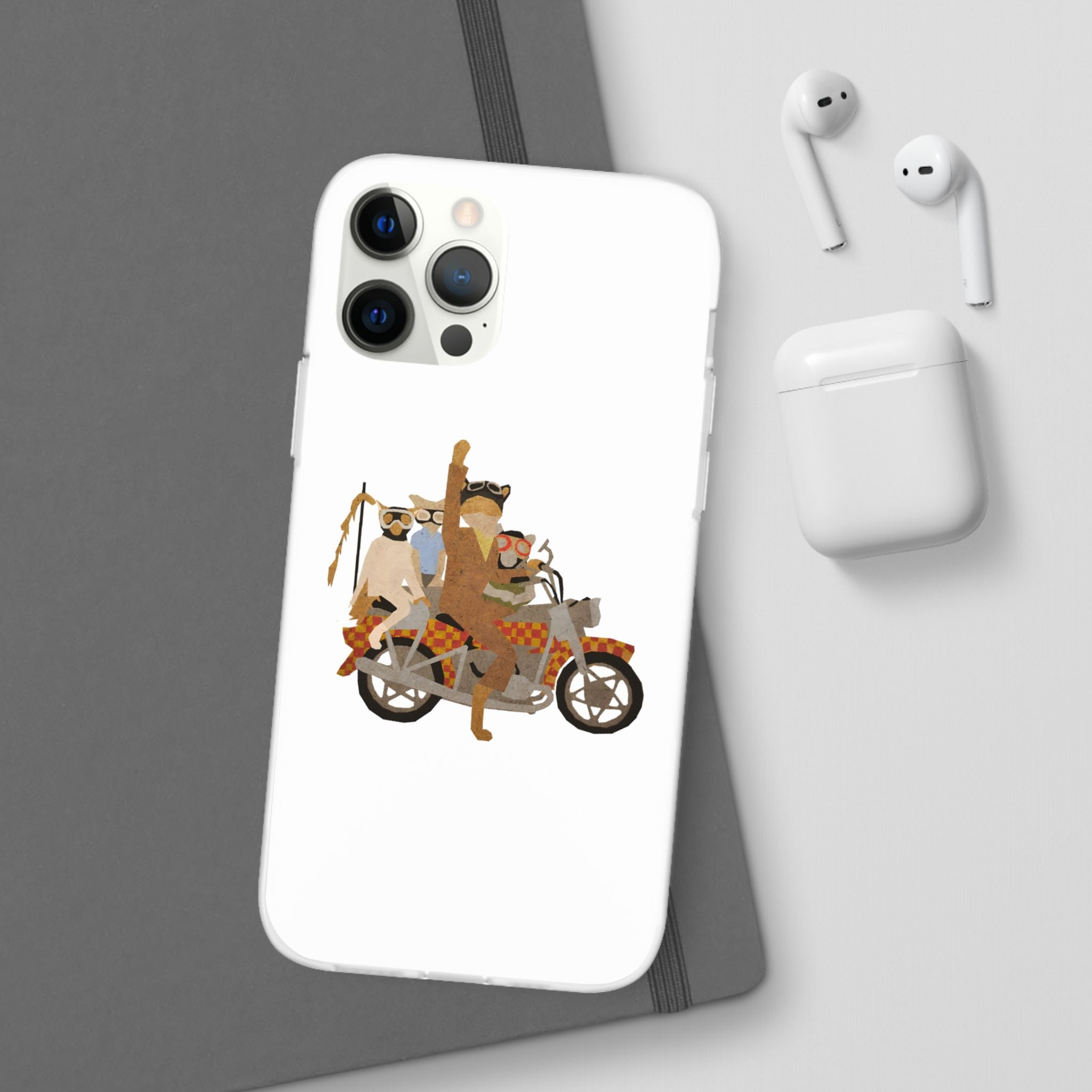 Fantastic Mr. Fox Motorcycle - Phone Case