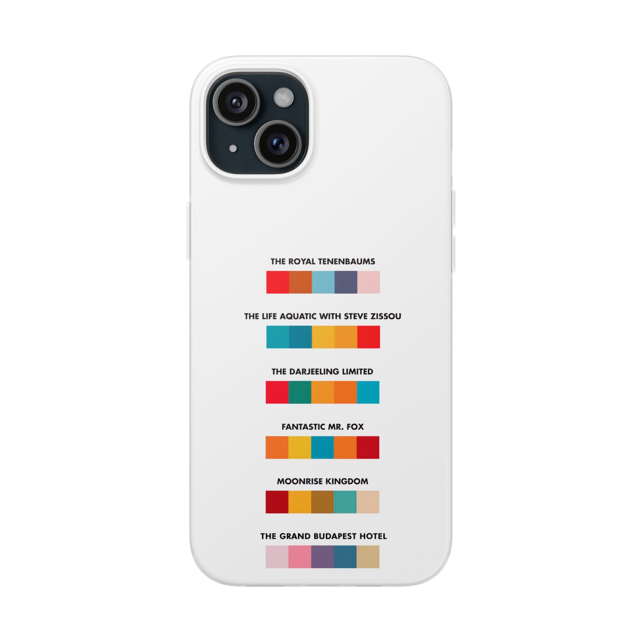 Wes Anderson Colors - Phone Case