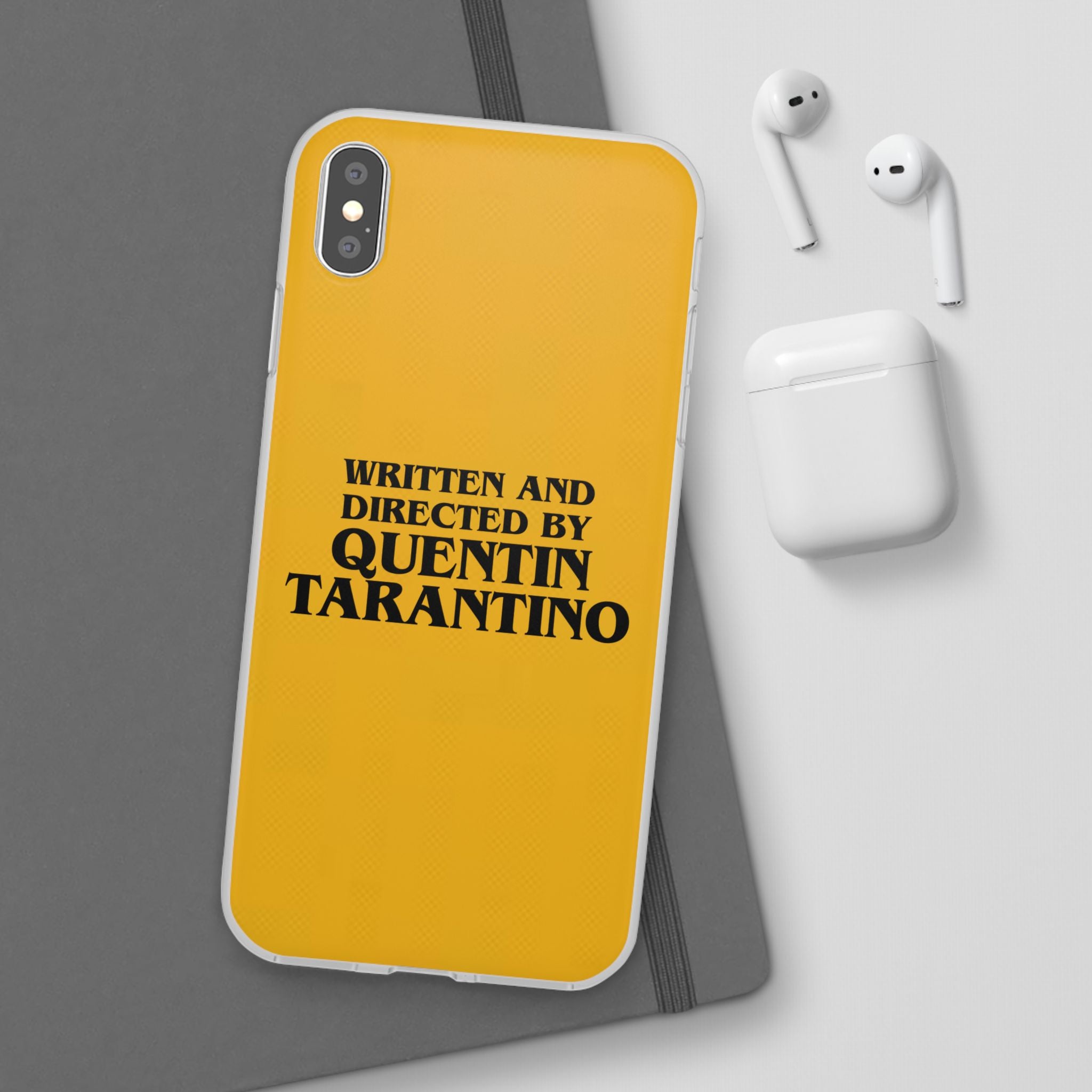 Quentin Tarantino Gold - Phone Case