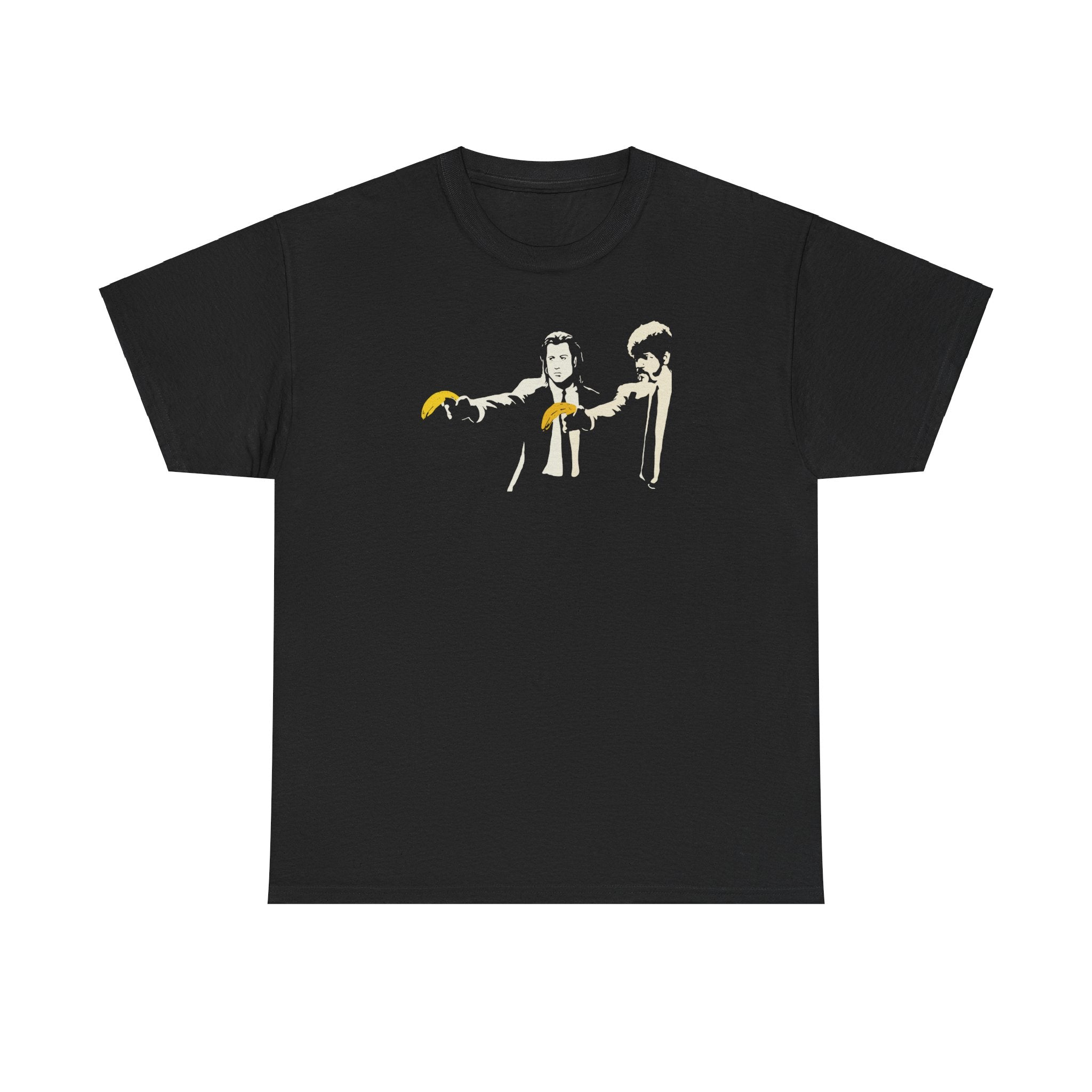 The Luckiest Duo Pulp Fiction Bansky Banana - T-Shirt