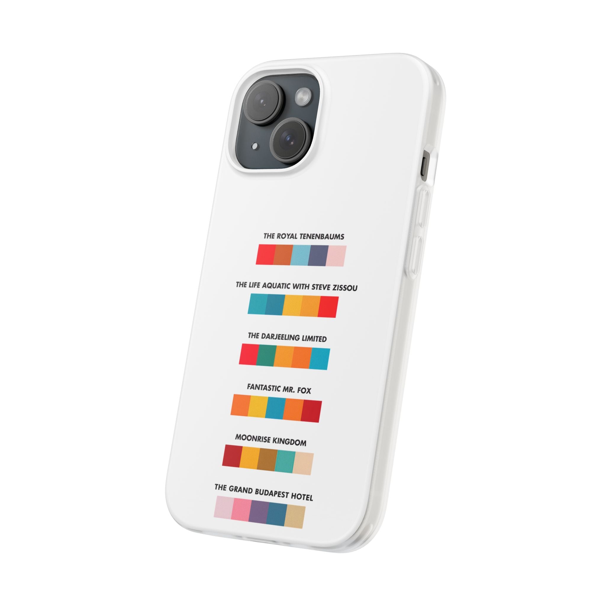 Wes Anderson Colors - Phone Case
