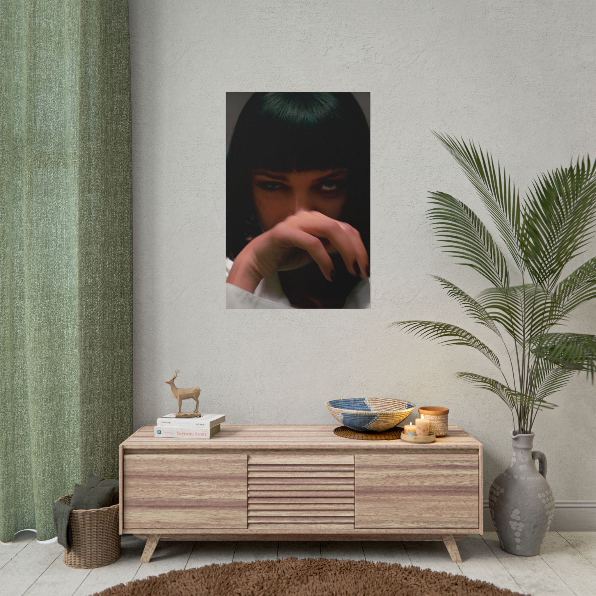 Mia Wallace Pulp Fiction Tarantino - Poster - The Films Point