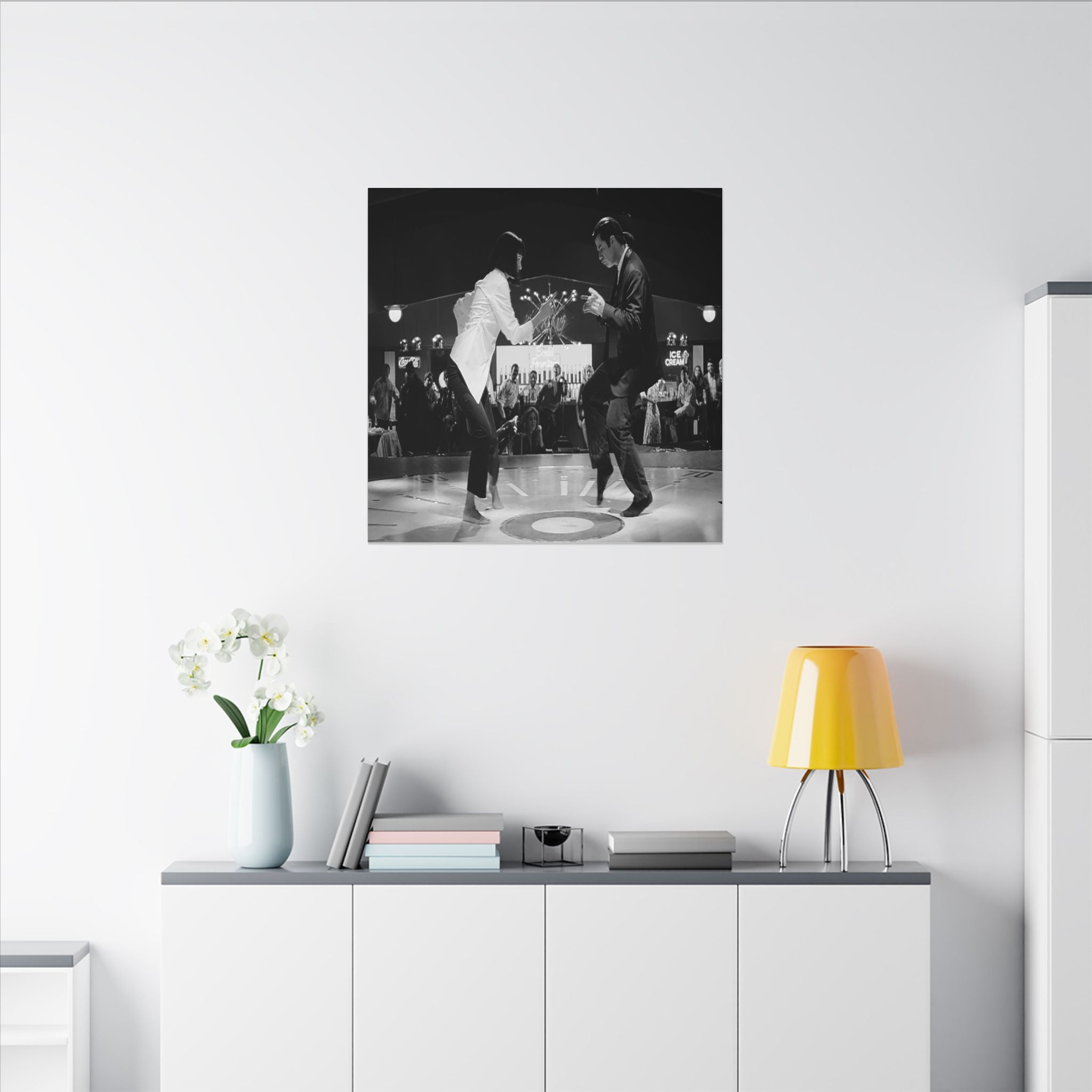 Mia & Vincent's Groove - Canvas Art