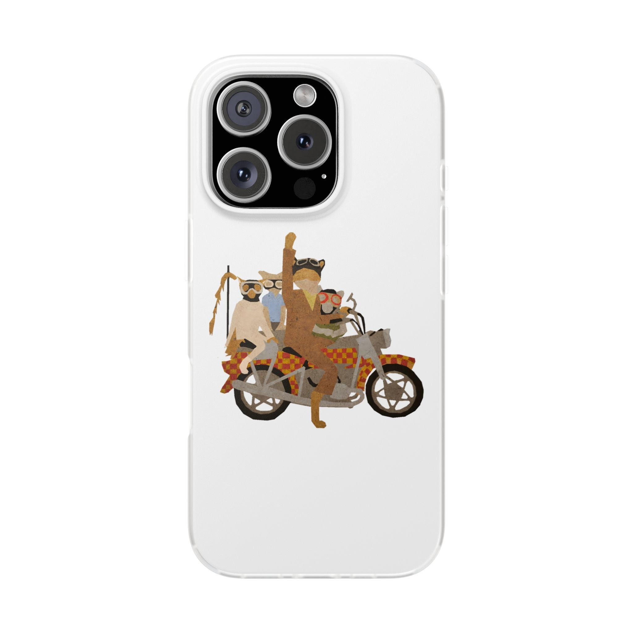 Fantastic Mr. Fox Motorcycle - Phone Case