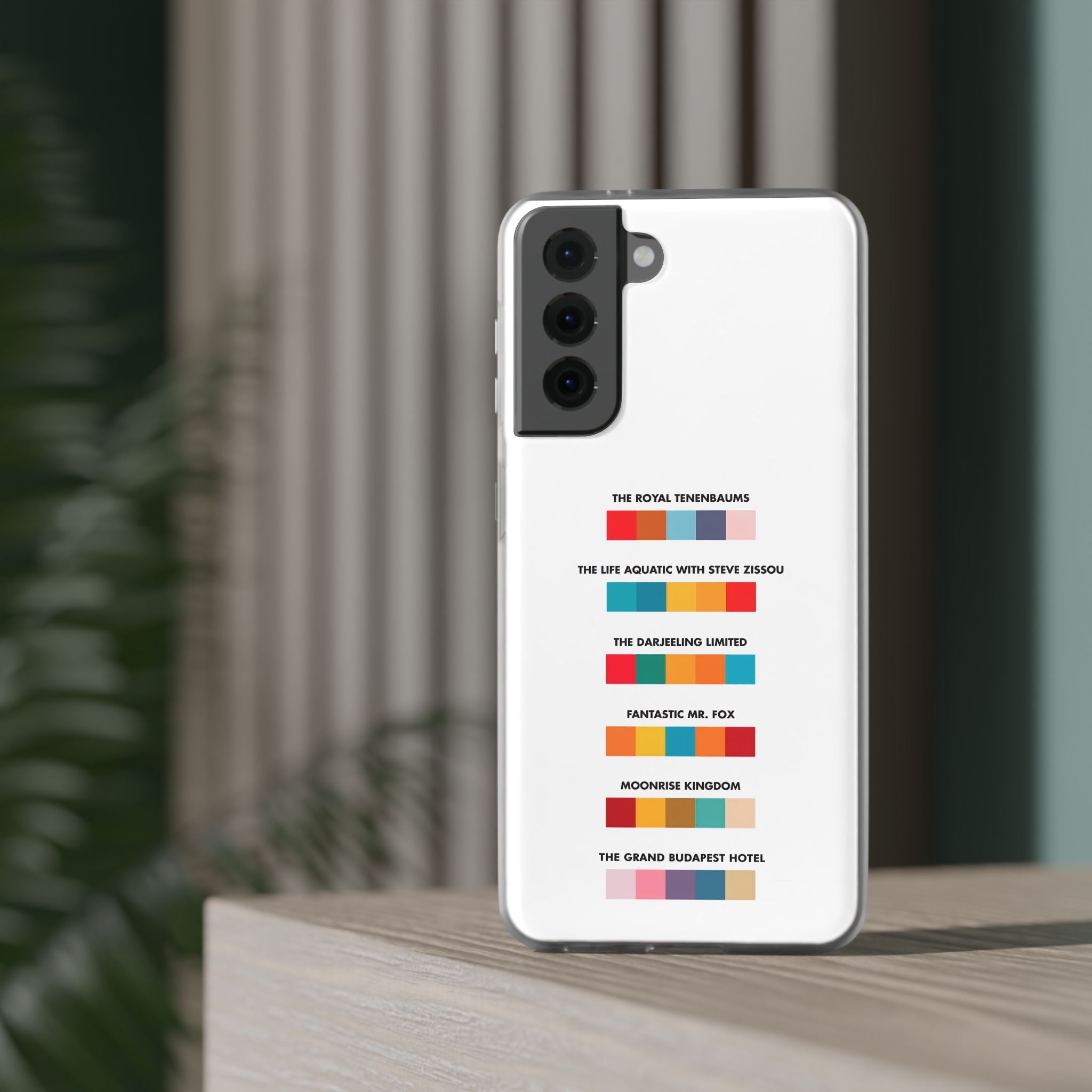 Wes Anderson Colors - Phone Case