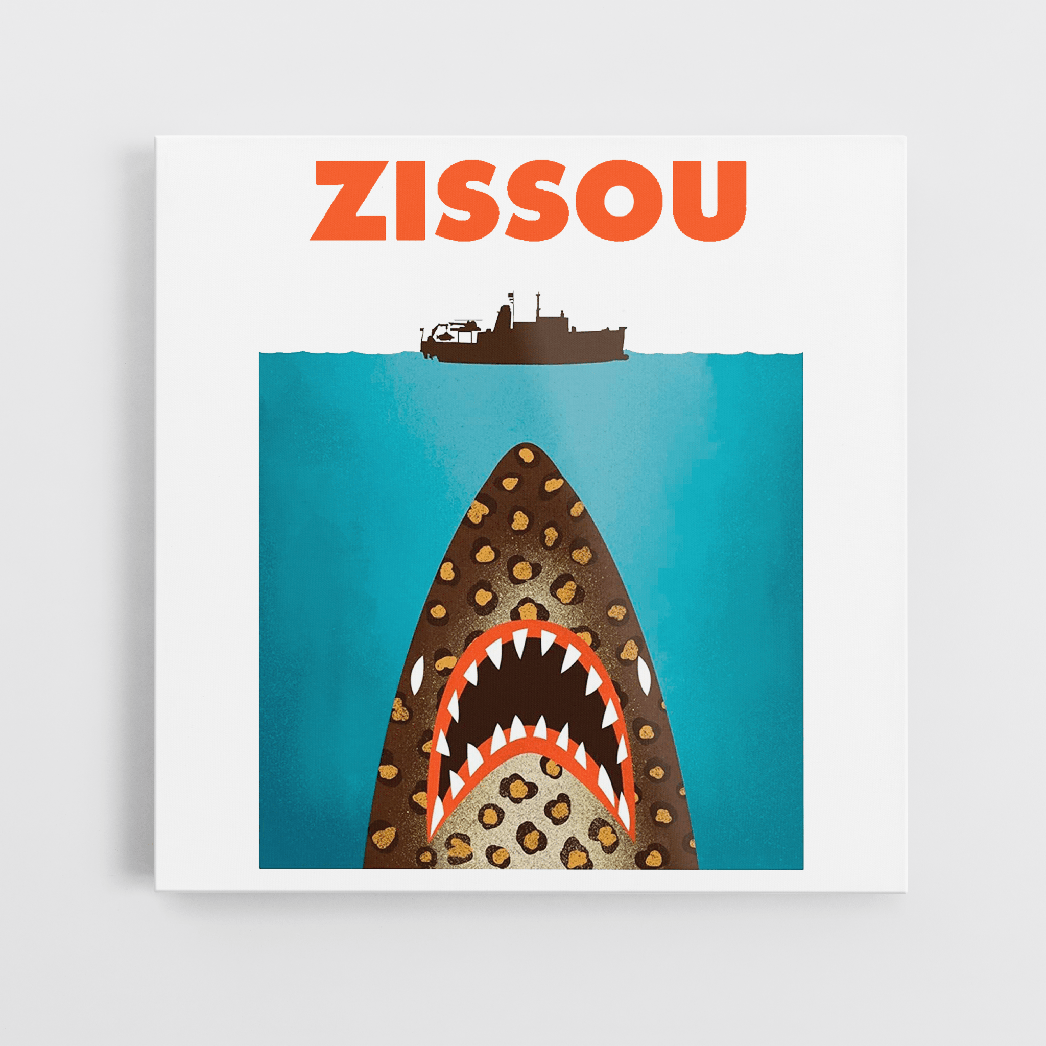 Zissou Wes Anderson - Canvas Art - The Films Point