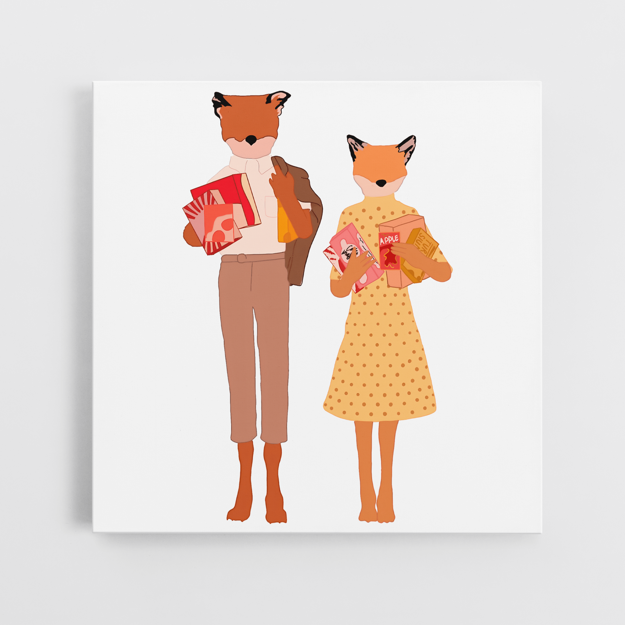 Fantastic Mr. Fox - Canvas Art - The Films Point