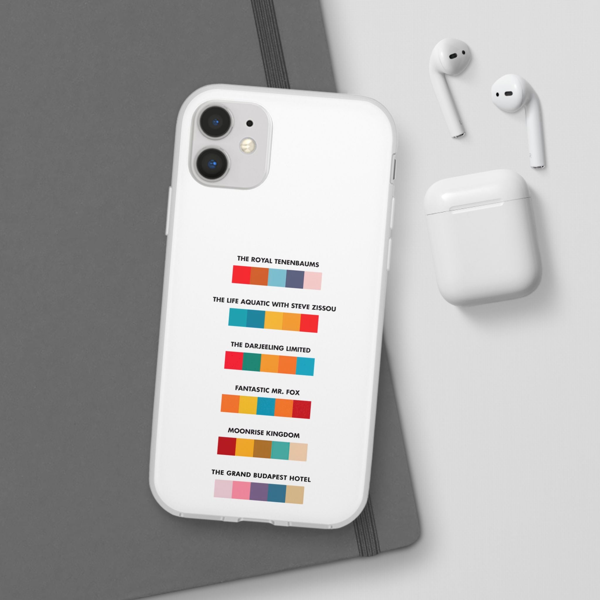 Wes Anderson Colors - Phone Case
