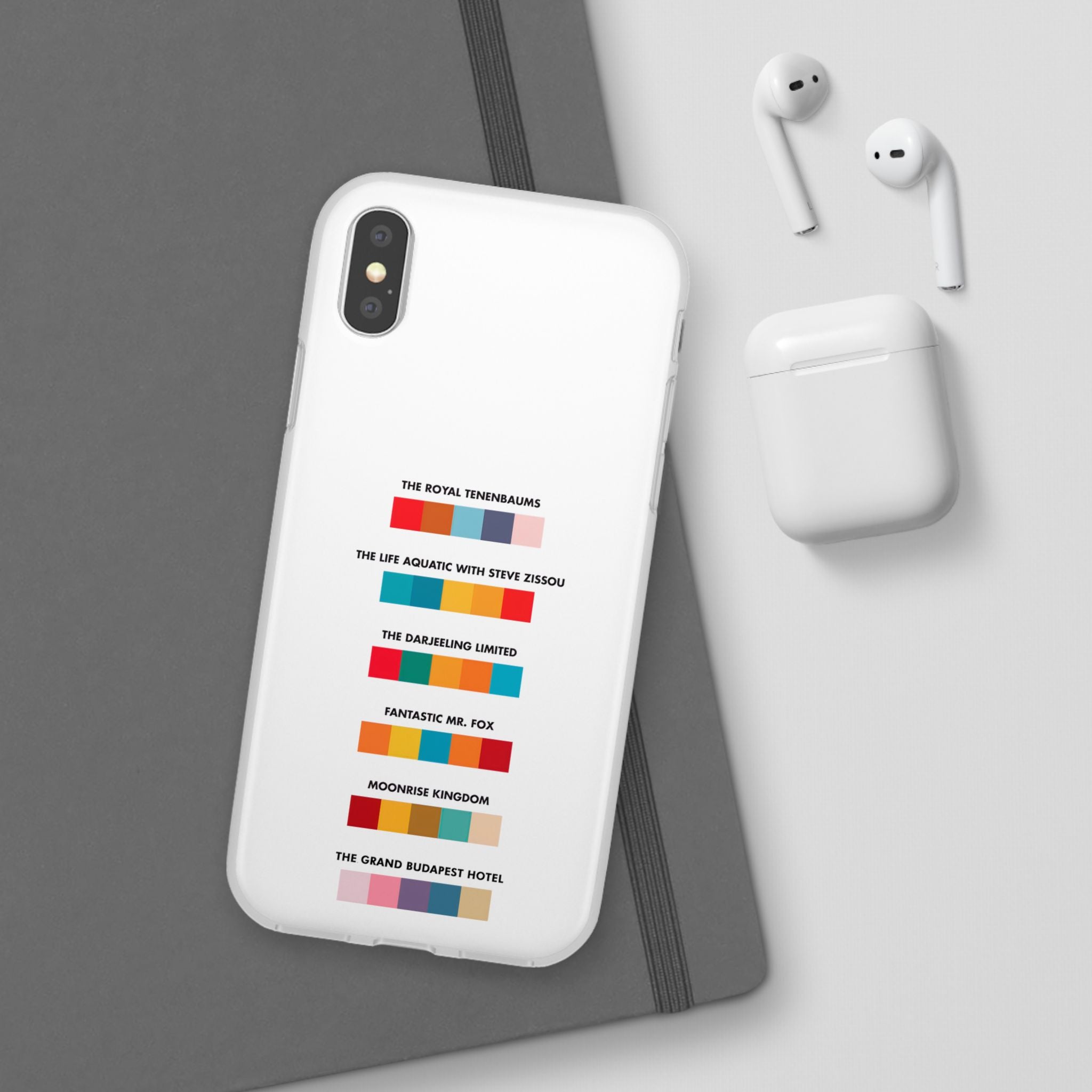 Wes Anderson Colors - Phone Case