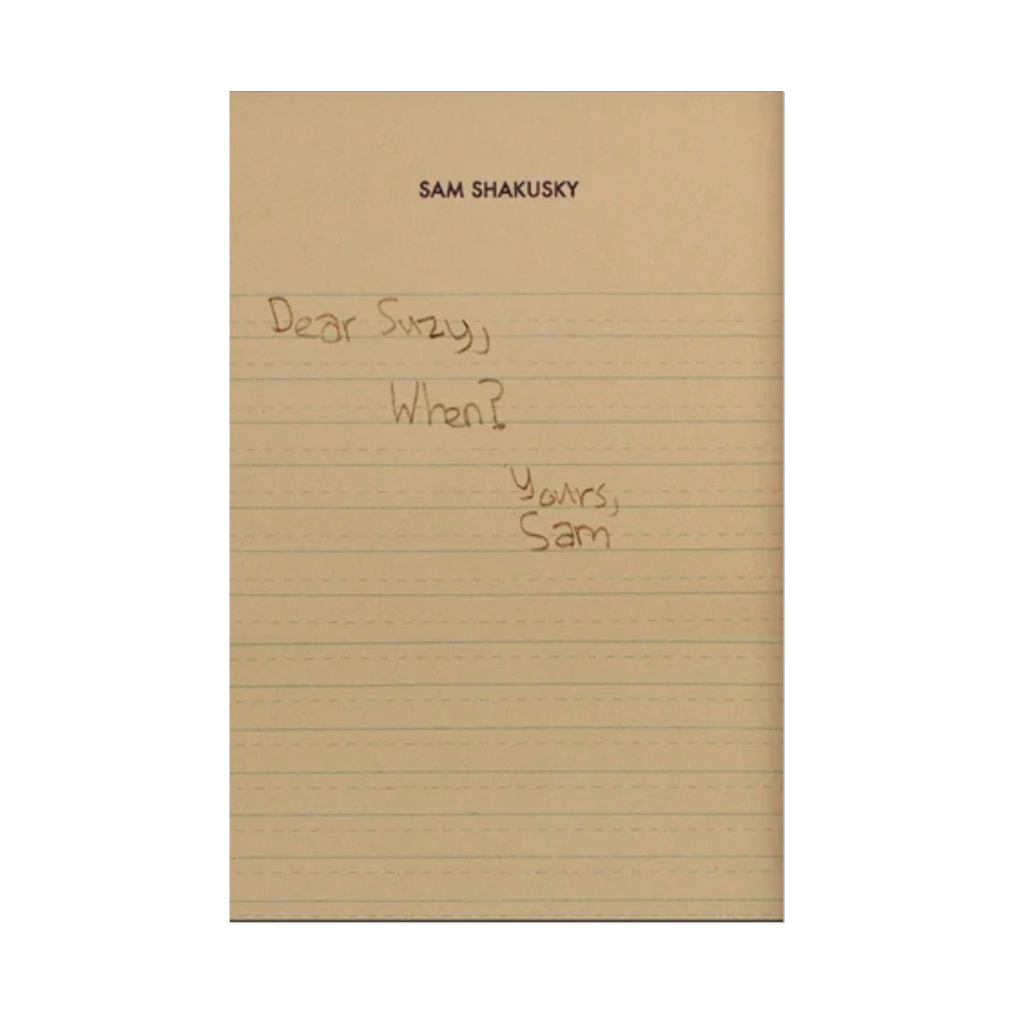 Dear Suzy - Moonrise Kingdom Wes Anderson - Poster - The Films Point