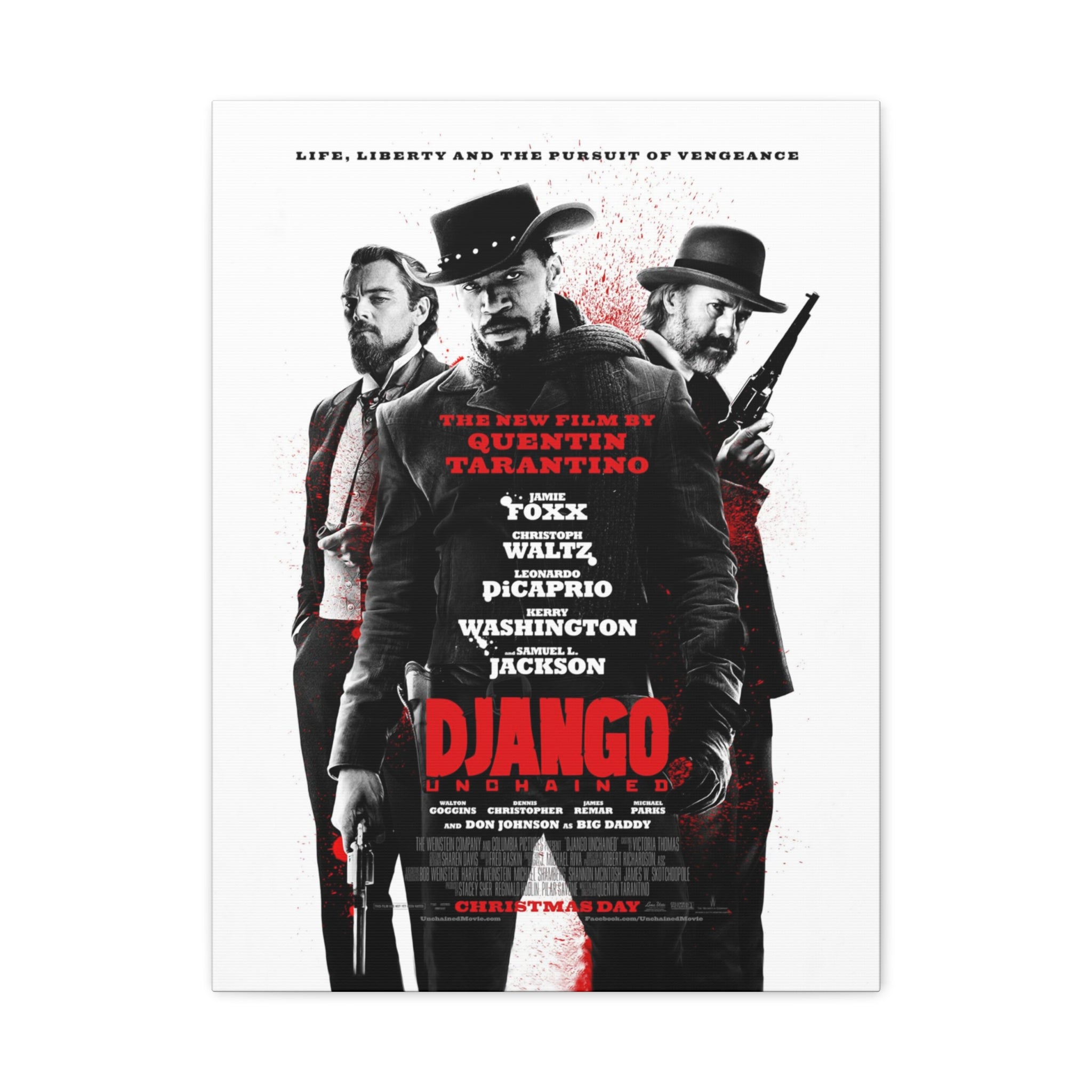 Django Unchained Movie poster - Canva