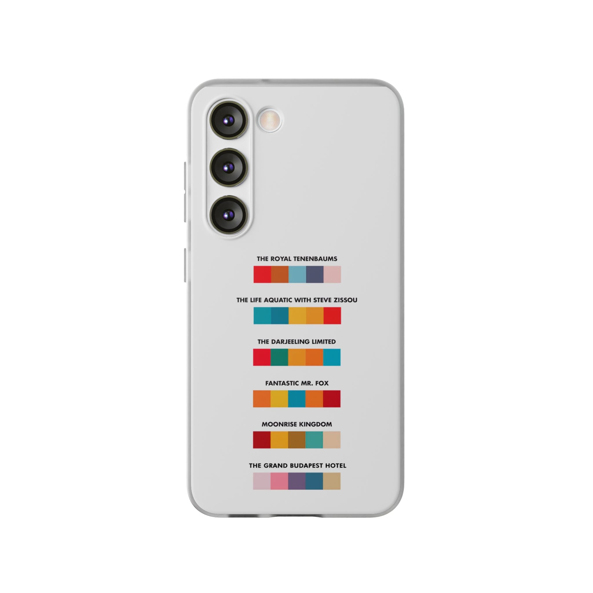 Wes Anderson Colors - Phone Case