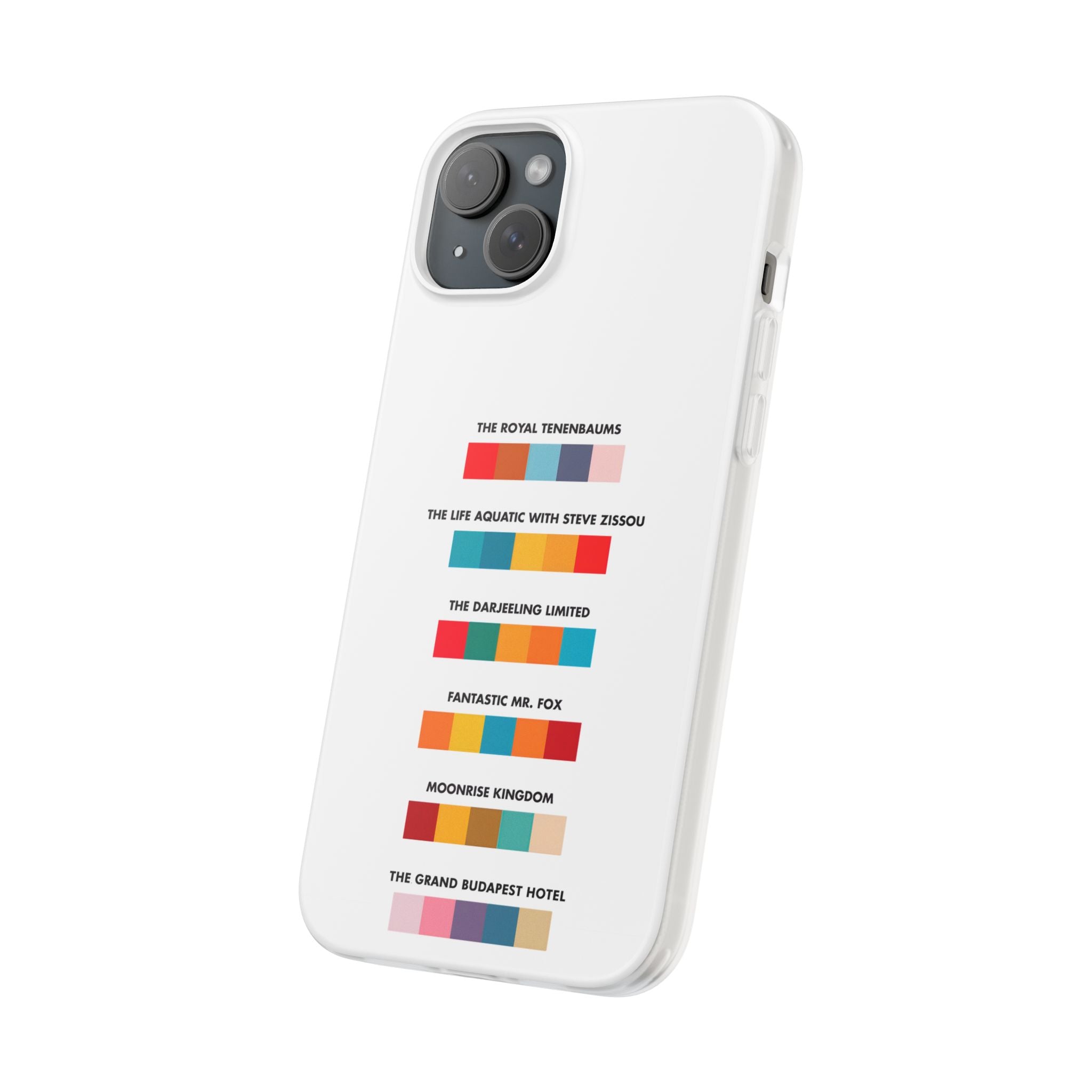 Wes Anderson Colors - Phone Case