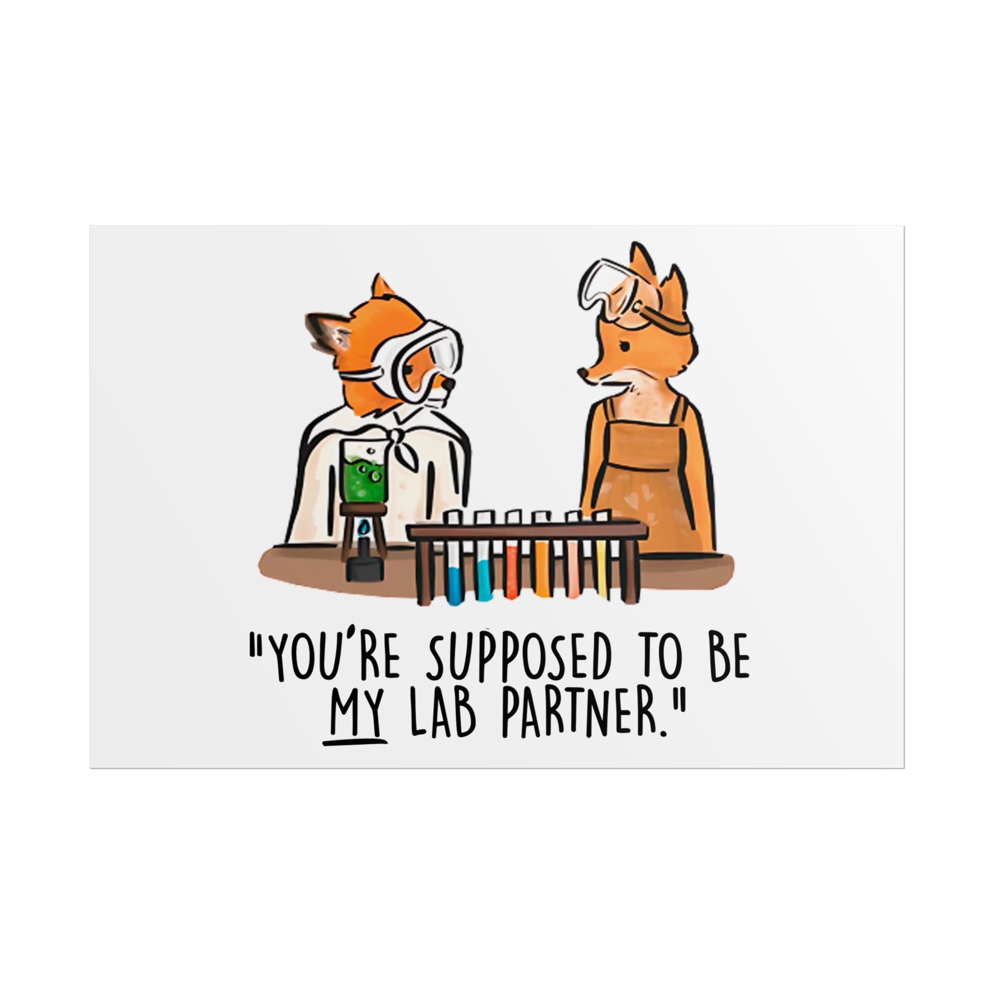 Fantastic Mr. Fox – Lab Partner Scene - Poster - The Films Point