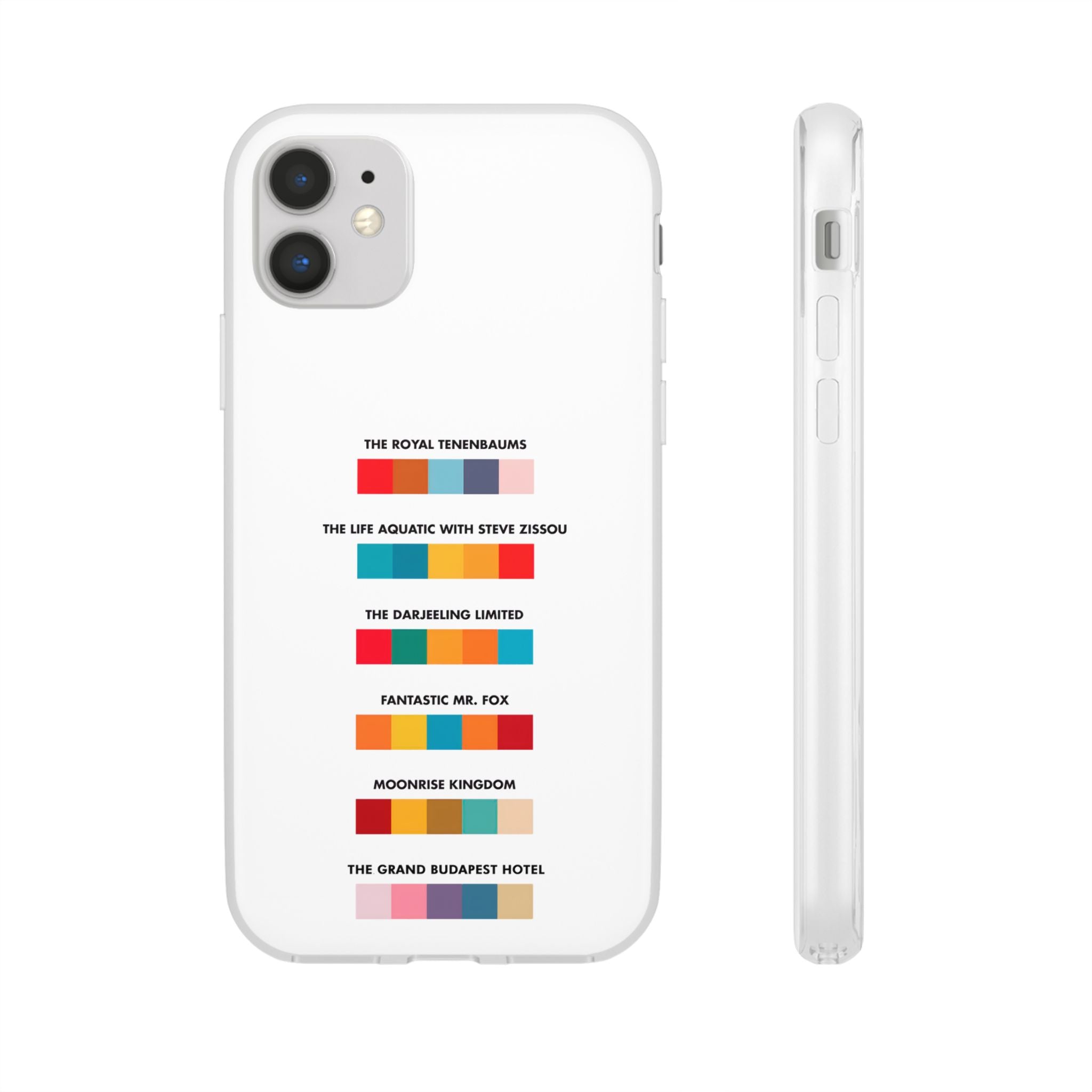 Wes Anderson Colors - Phone Case