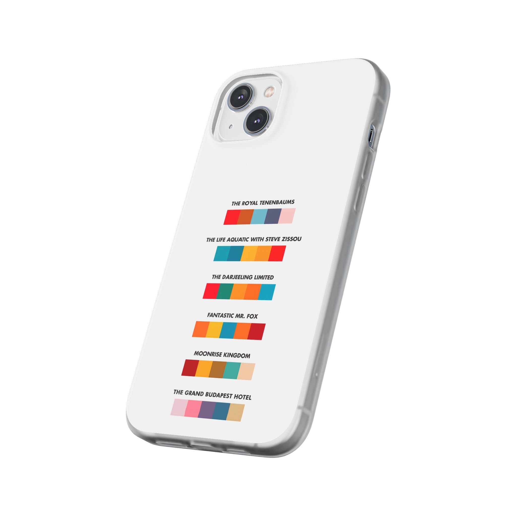 Wes Anderson Colors - Phone Case