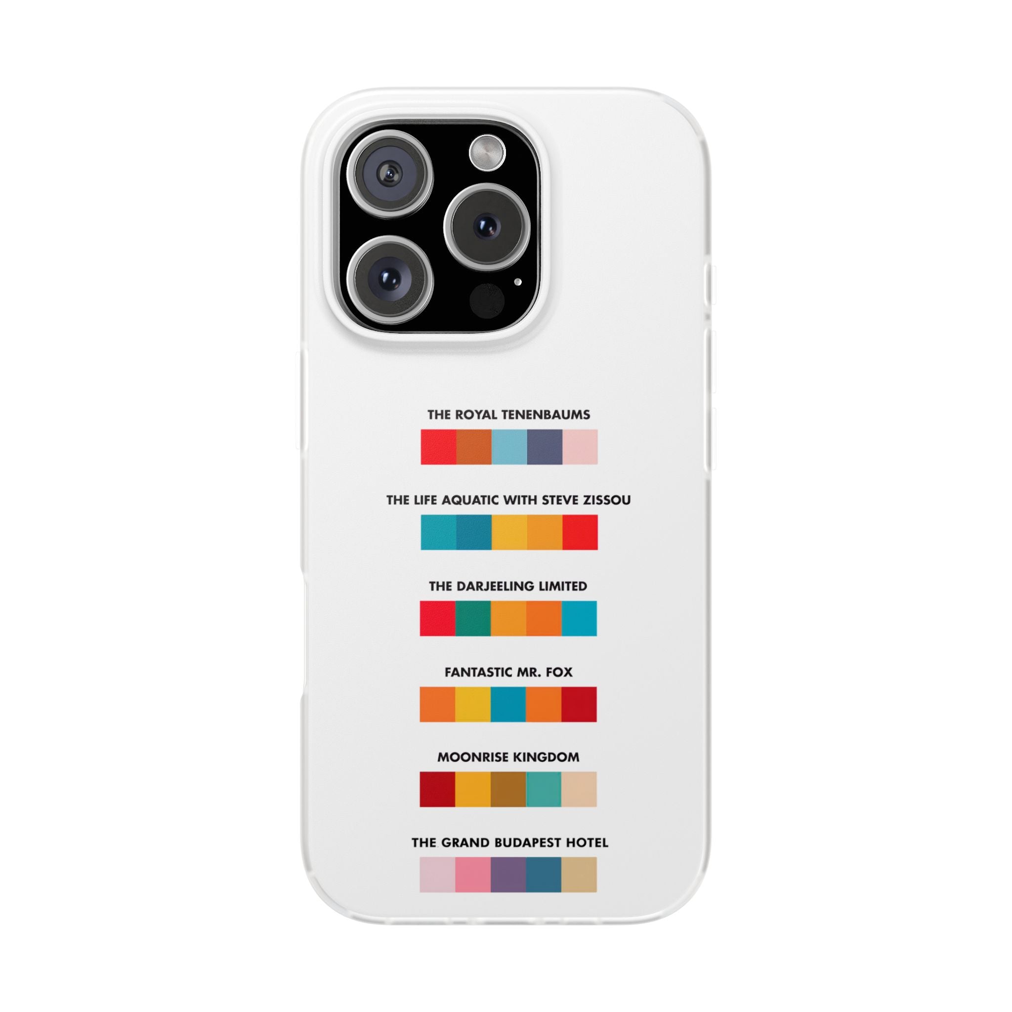 Wes Anderson Colors - Phone Case