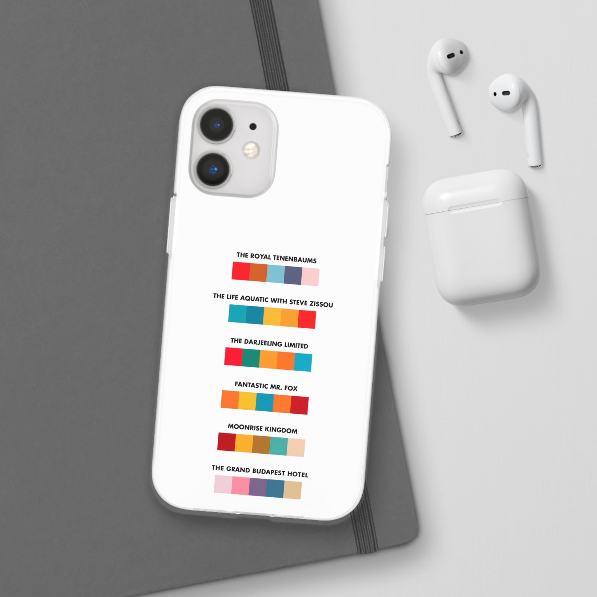 Wes Anderson Colors - Phone Case