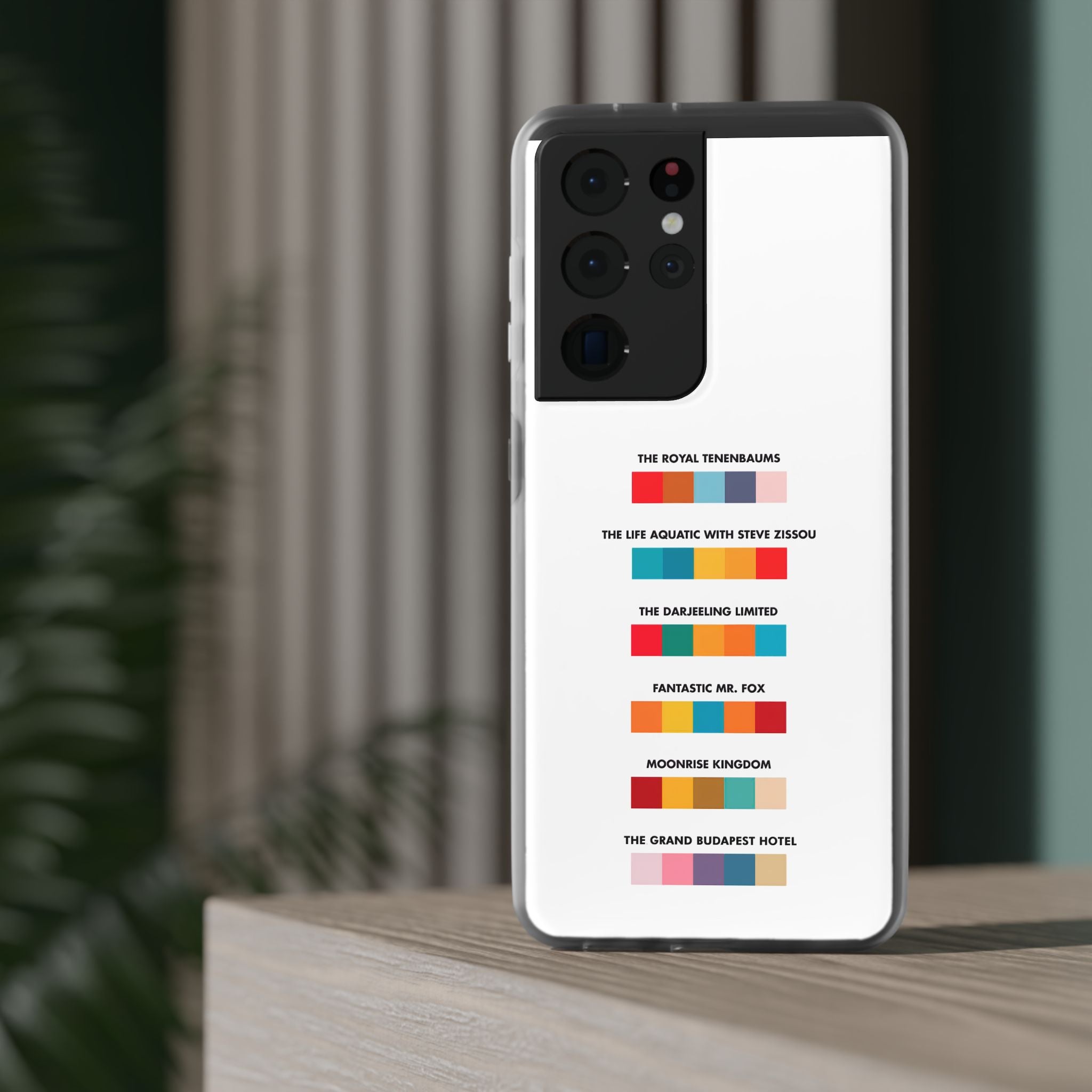 Wes Anderson Colors - Phone Case