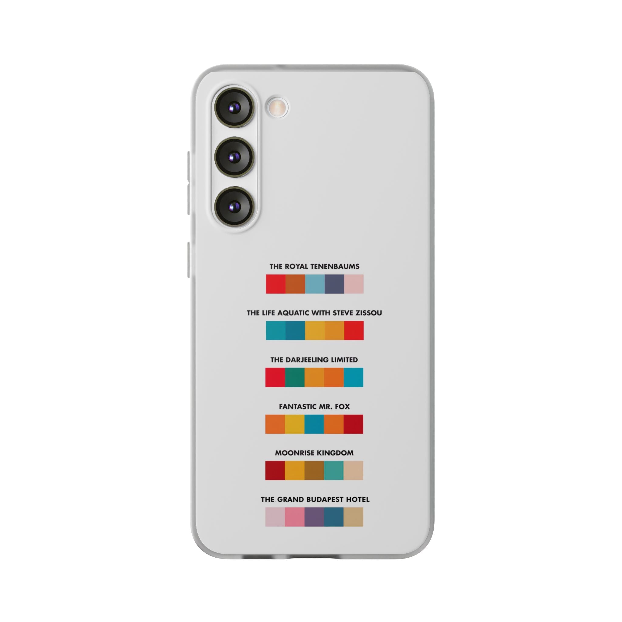 Wes Anderson Colors - Phone Case