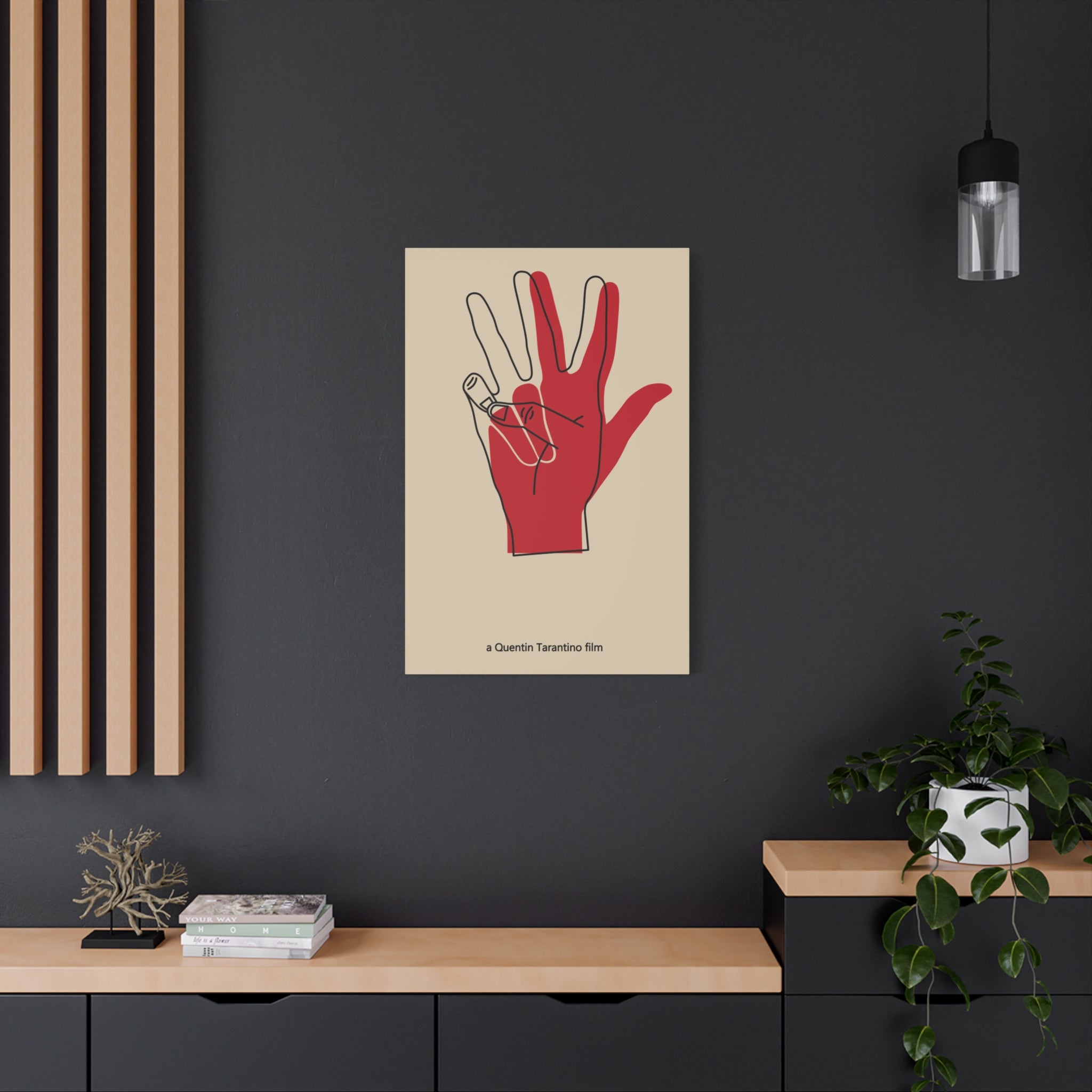 Inglourious Basterds Quentin Tarantino Vintage - Canvas