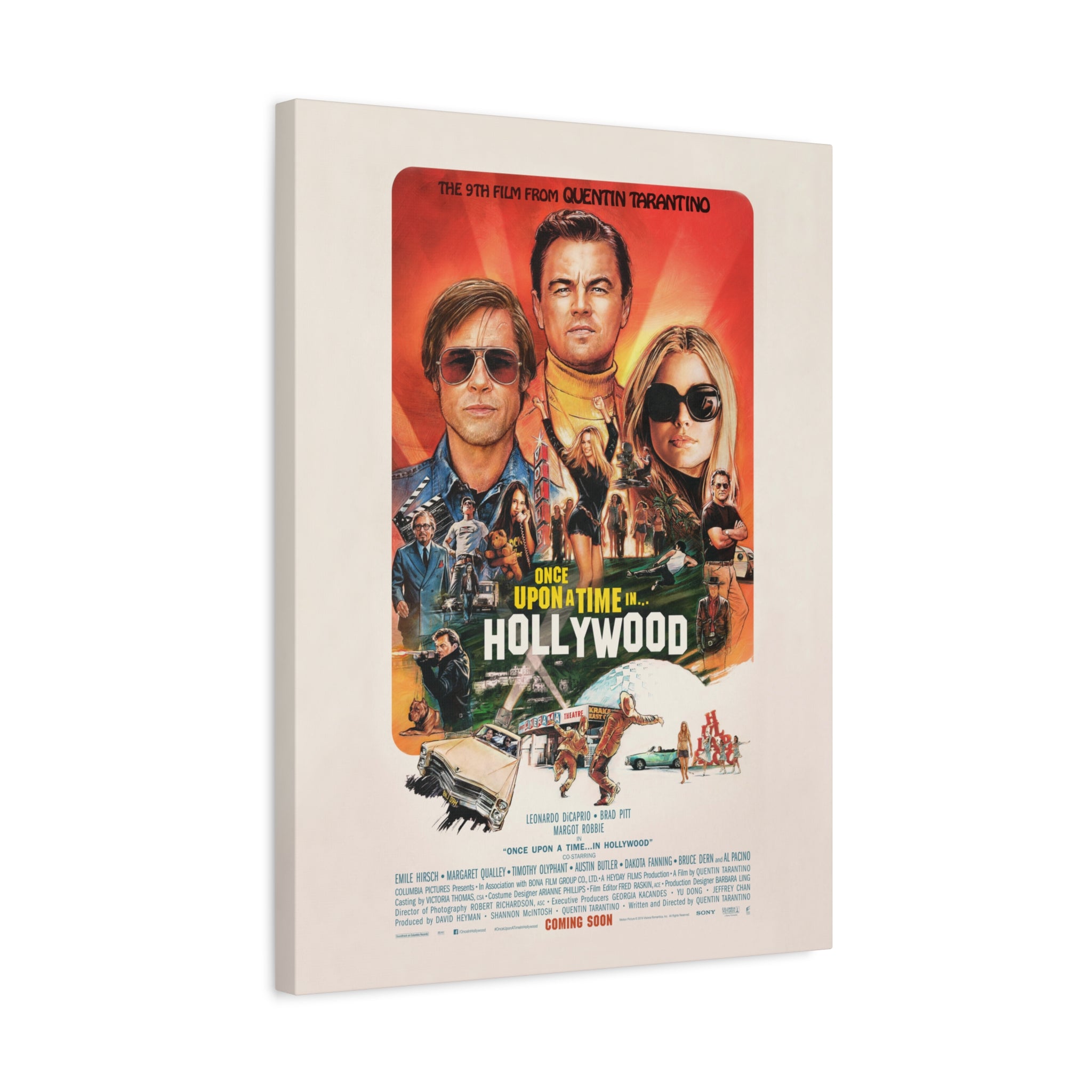 Once Upon a Time in Hollywood Movie poster - Canva