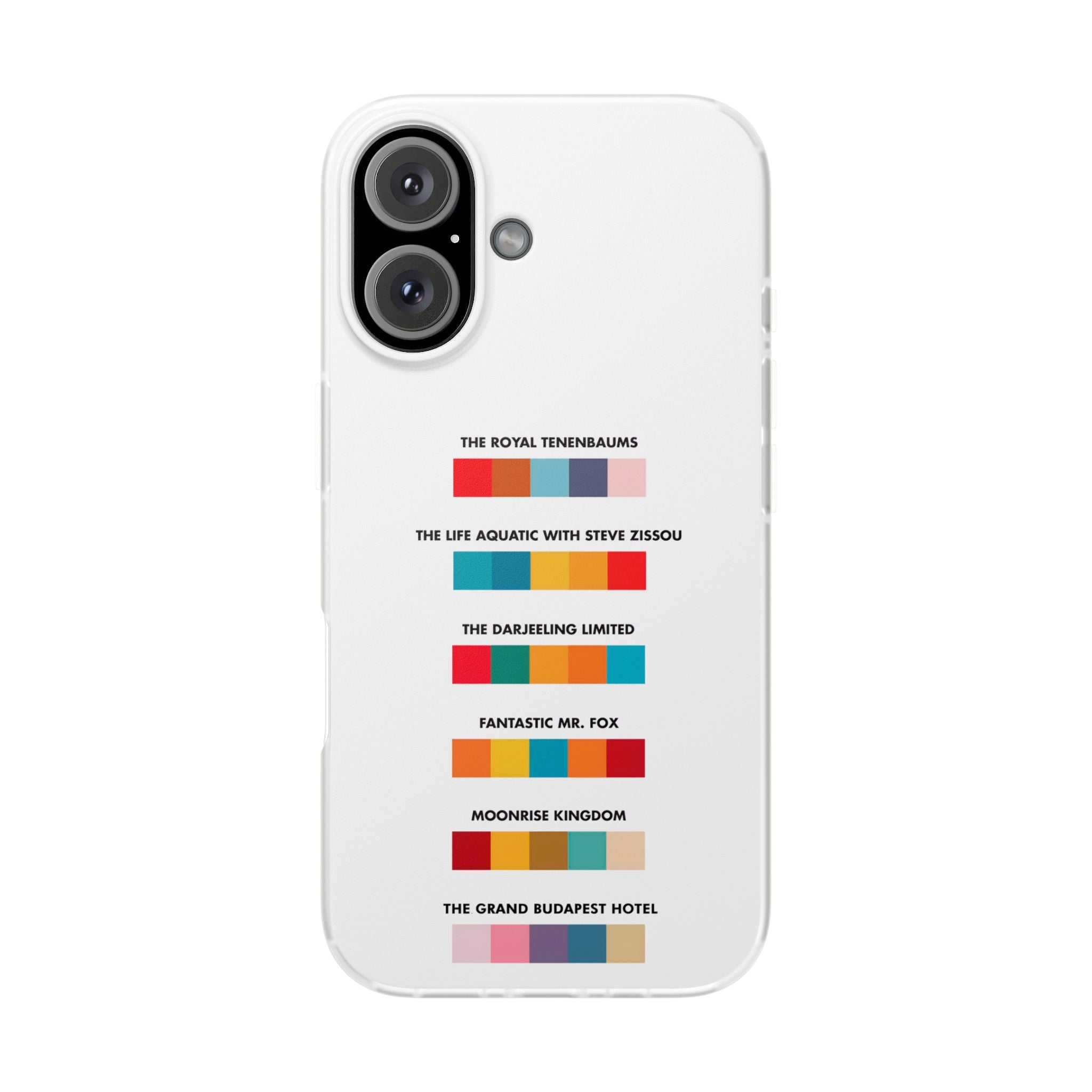 Wes Anderson Colors - Phone Case