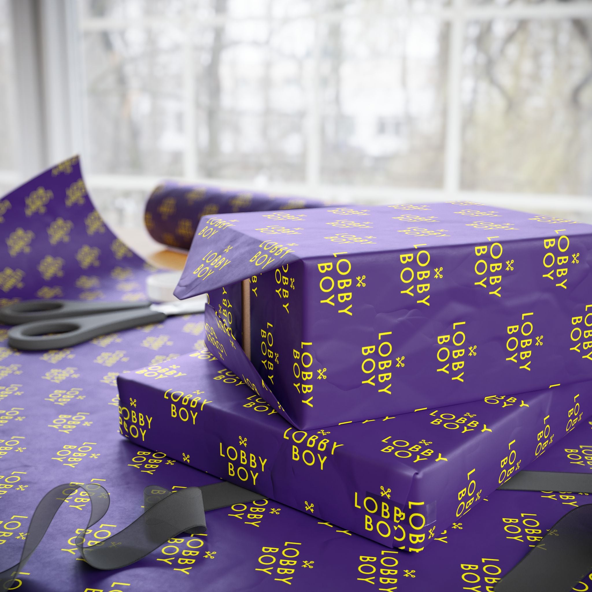 Lobby Boy The Grand Budapest Hotel - Wrapping Paper - The Films Point