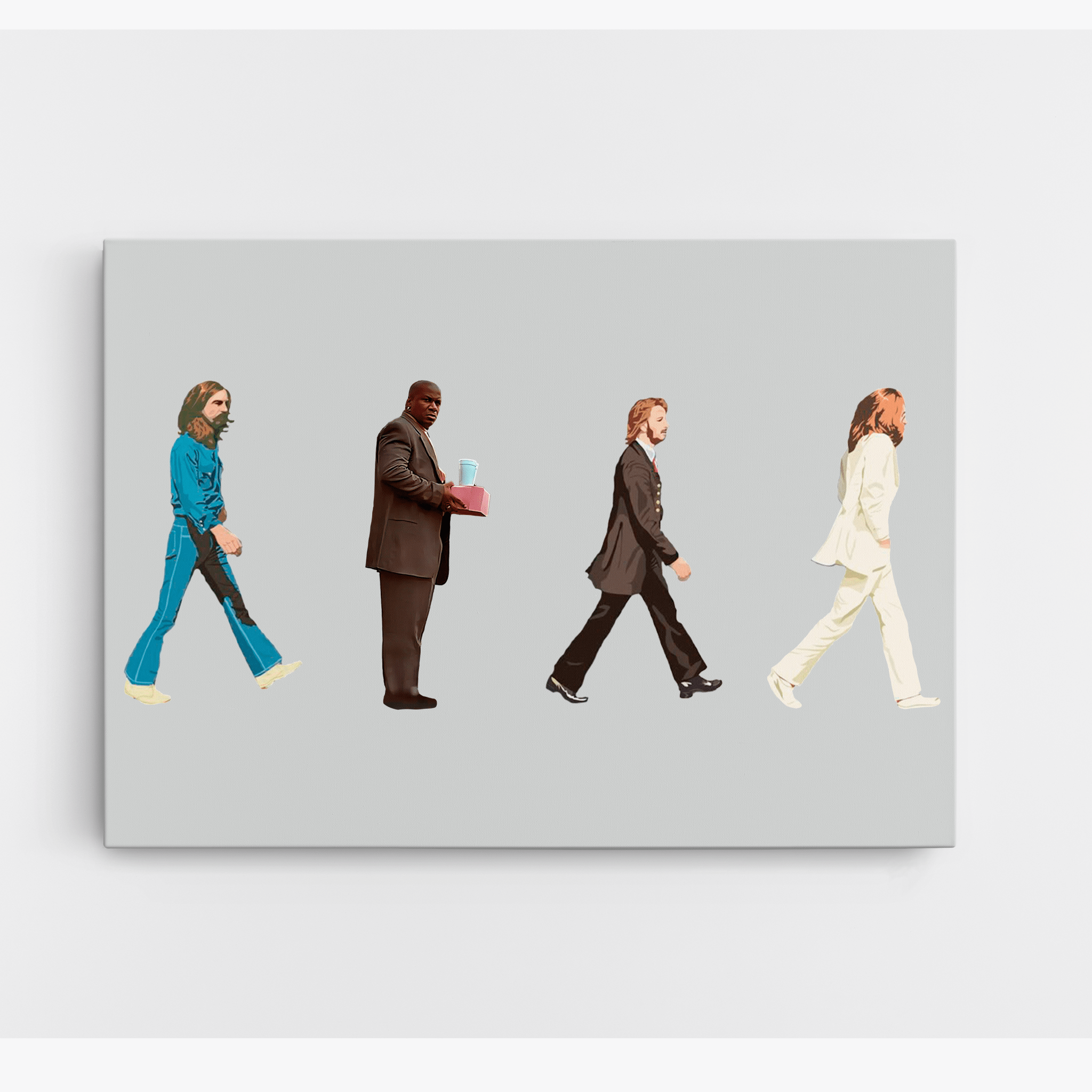 Marsellus Road Pulp Fiction - Canvas Art - The Films Point